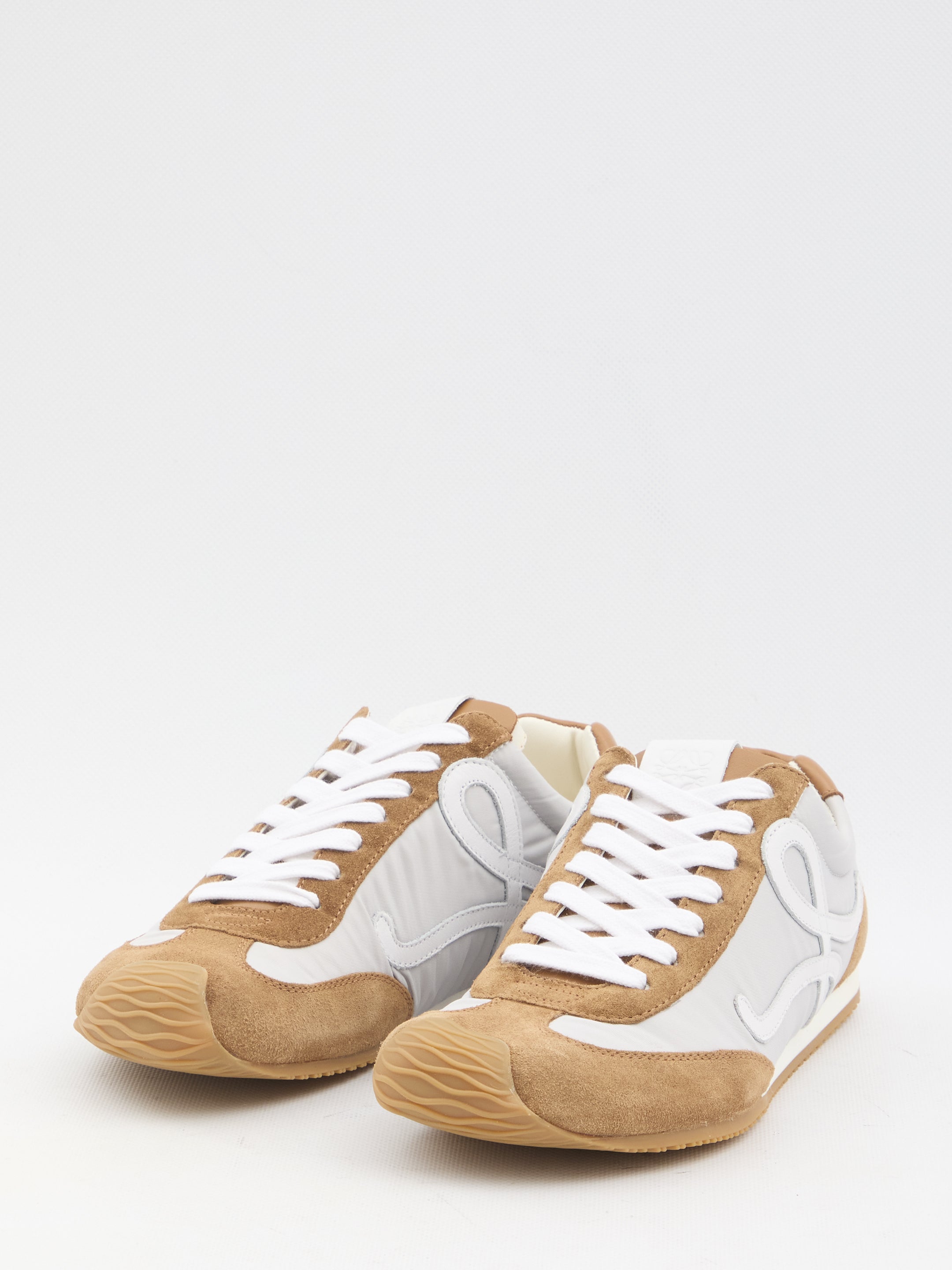 LOEWE Asymmetrical Rounded Toe Ballet Runner 2.0 Sneaker for Women - Size 2 CM Heel