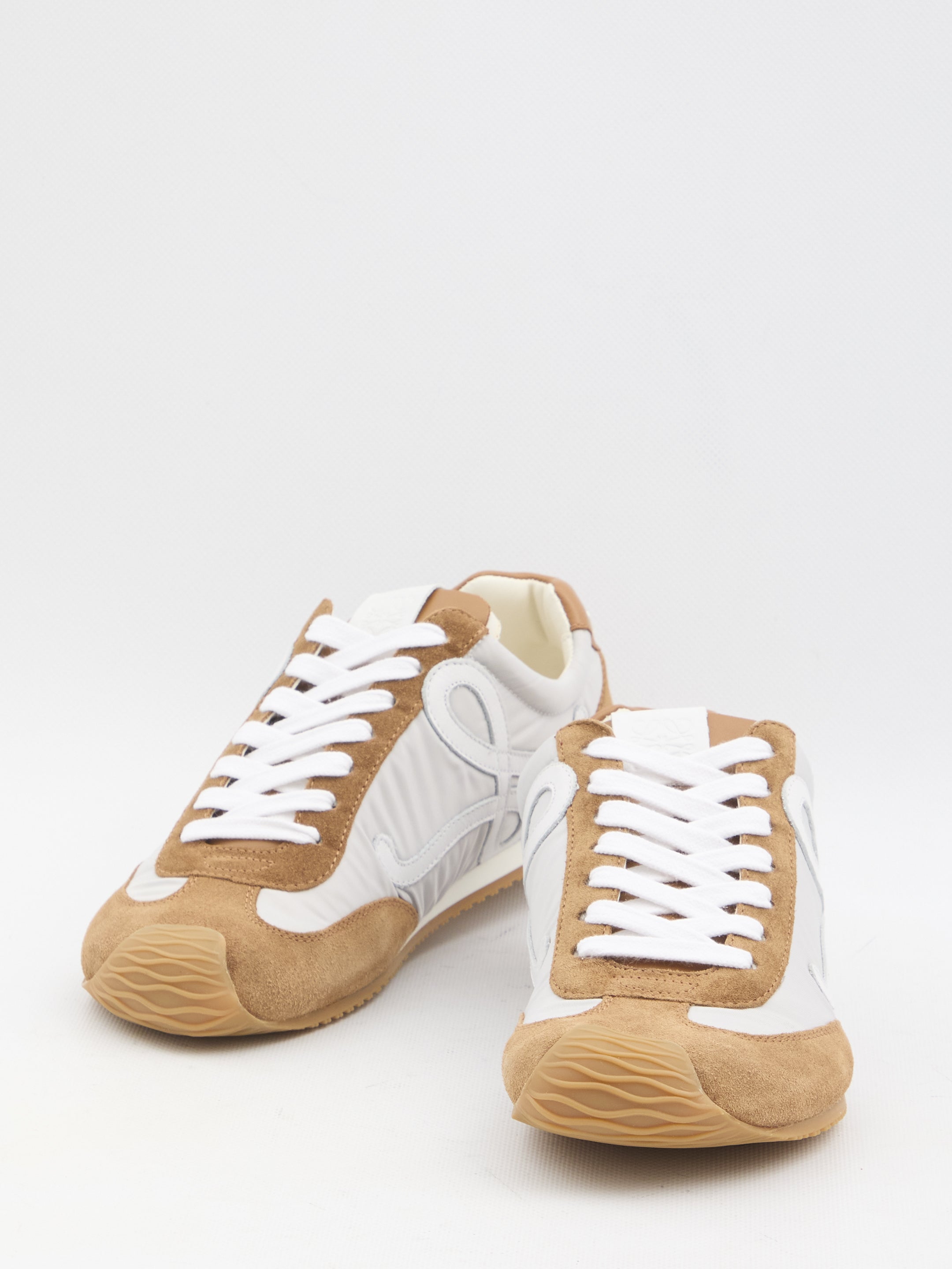 LOEWE Asymmetrical Rounded Toe Ballet Runner 2.0 Sneaker for Women - Size 2 CM Heel