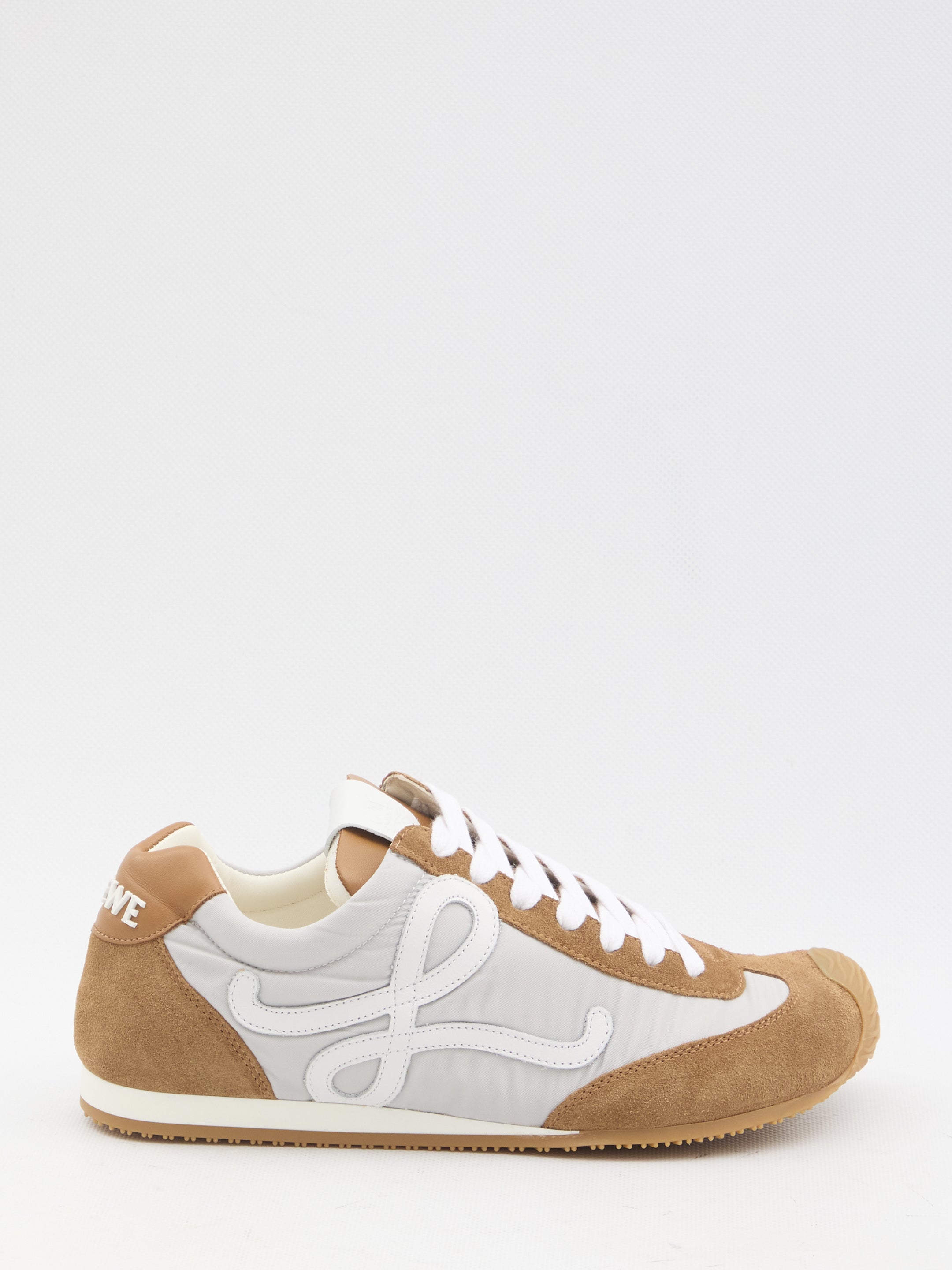 LOEWE Asymmetrical Rounded Toe Ballet Runner 2.0 Sneaker for Women - Size 2 CM Heel