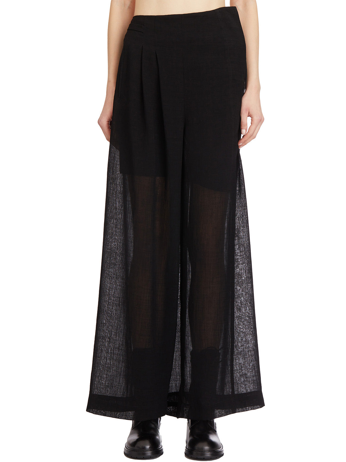 YEHUAFAN Light Skirt-Pants for Women - Small Size