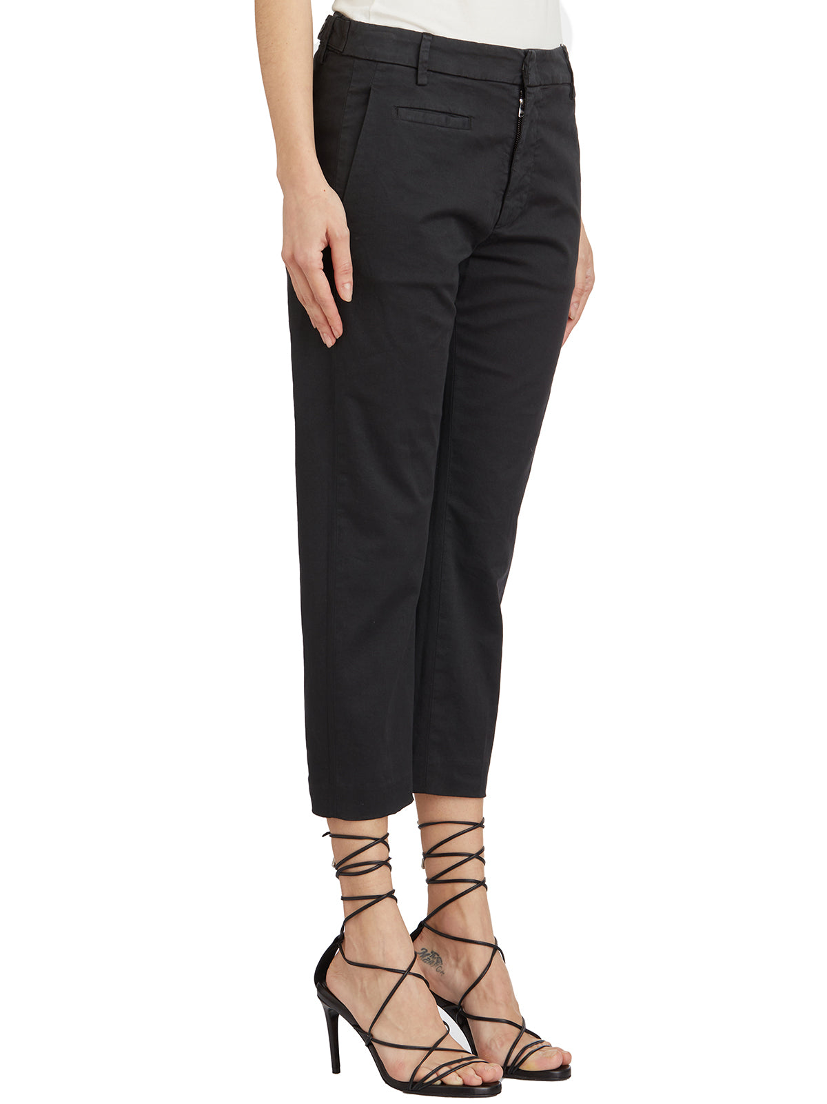 DONDUP Essential Cotton Trousers - Size 40