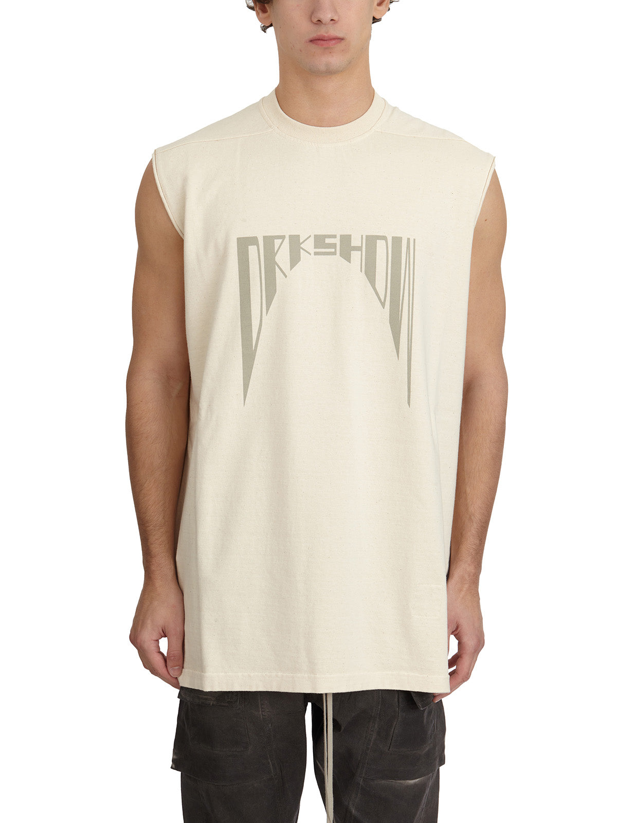 DRKSHDW Sleeveless Distorted Logo T-Shirt - Size M