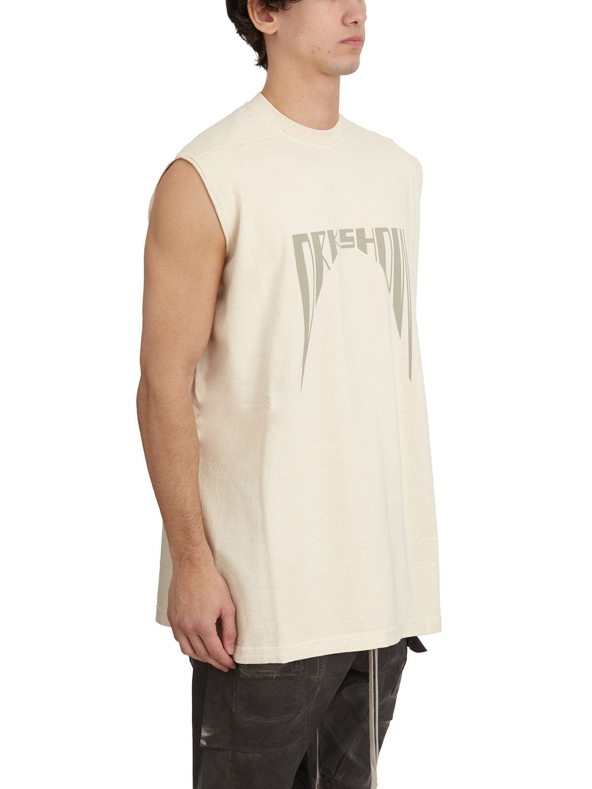 DRKSHDW Sleeveless Distorted Logo T-Shirt - Size M