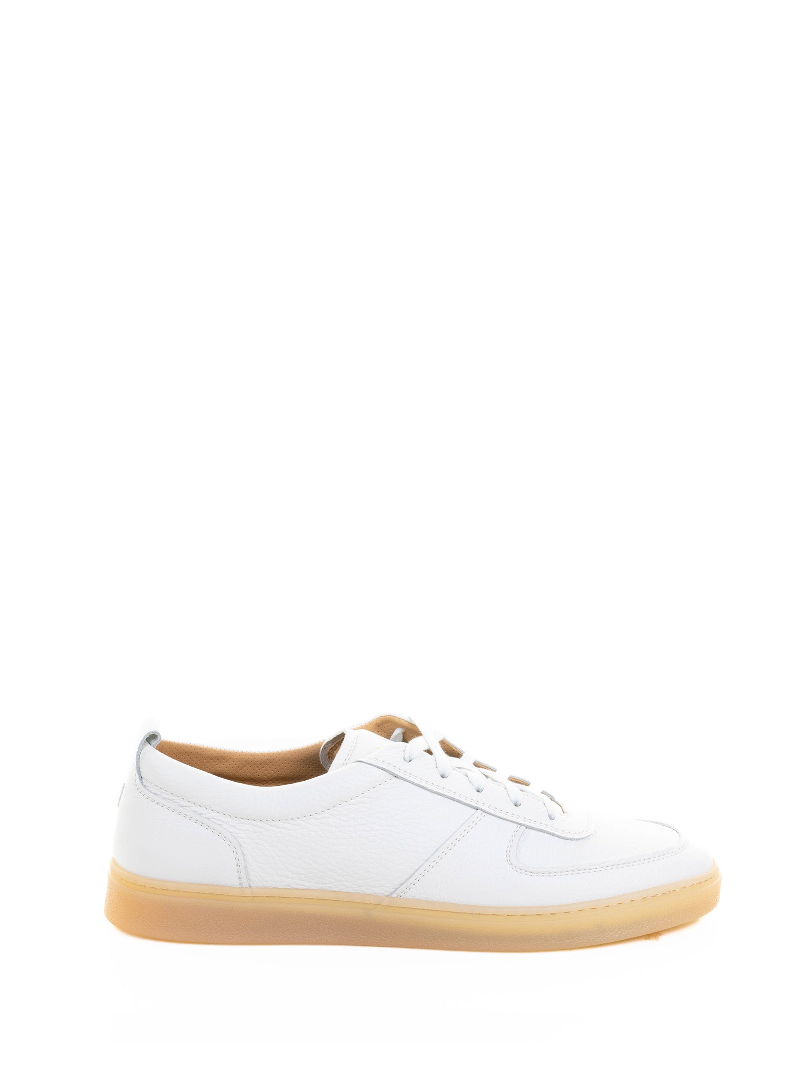 HENDERSON Leather Sneakers with Contrasting Sole for Men
