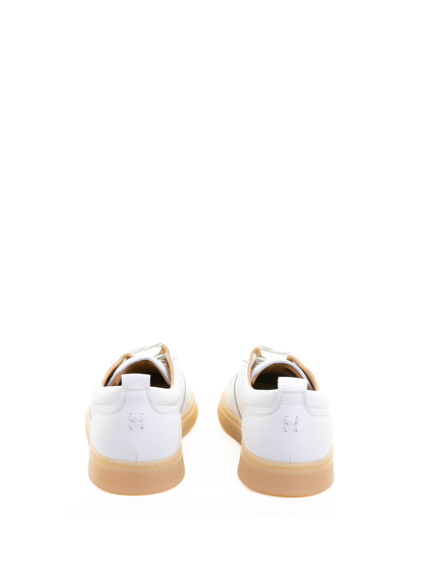 HENDERSON Leather Sneakers with Contrasting Sole for Men