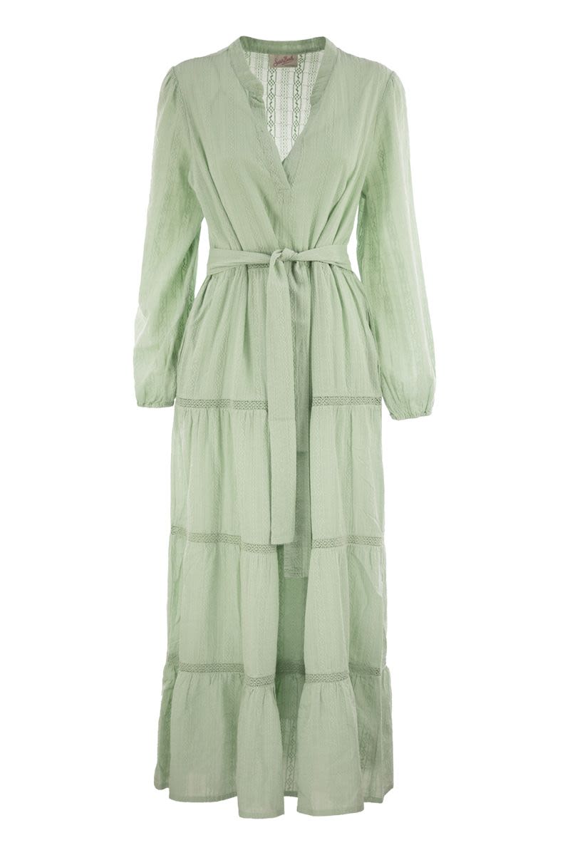 MC2 SAINT BARTH Leyde Maxi Cotton Dress