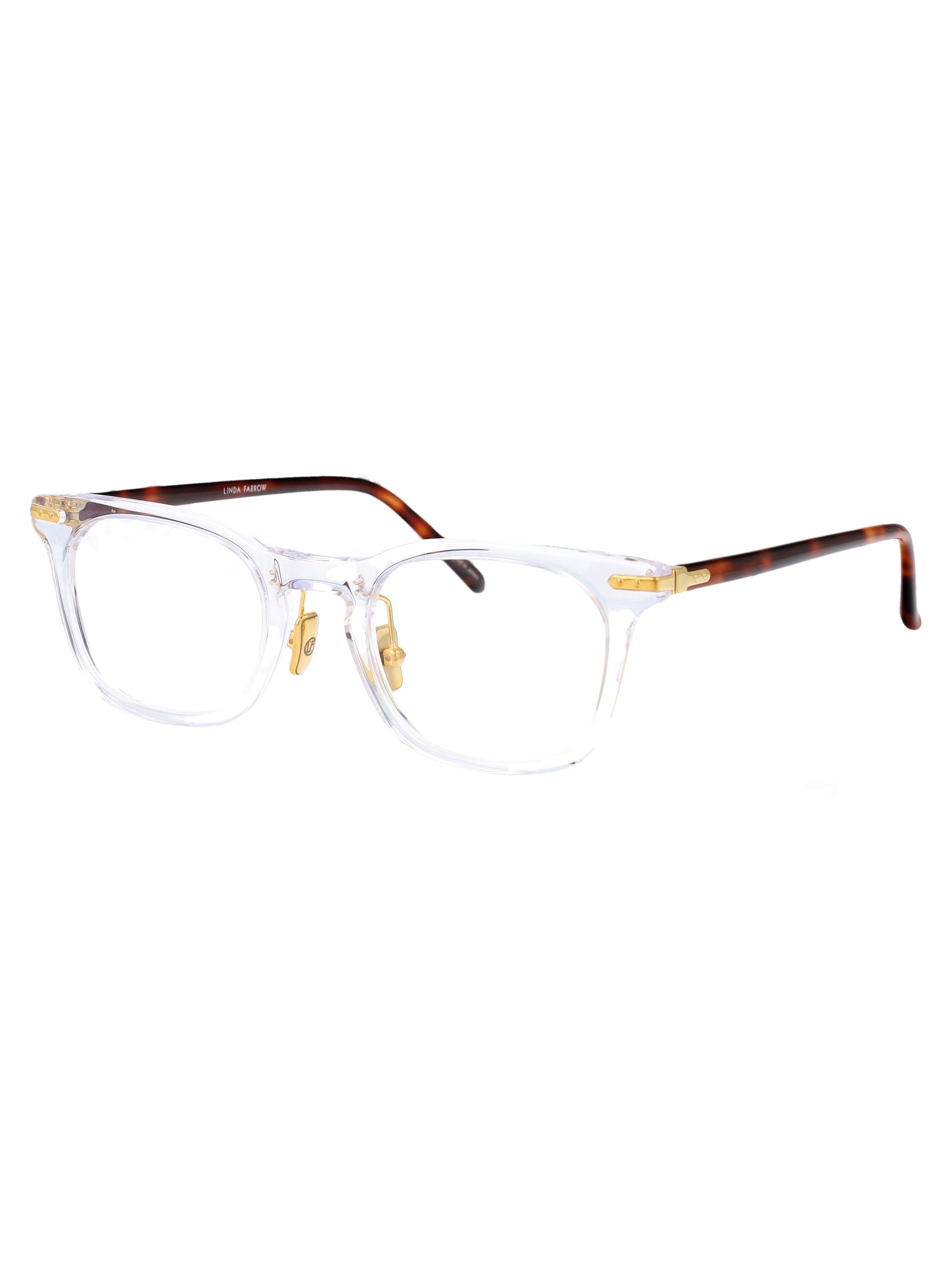 LINDA FARROW Chic Acetate Optical Glasses