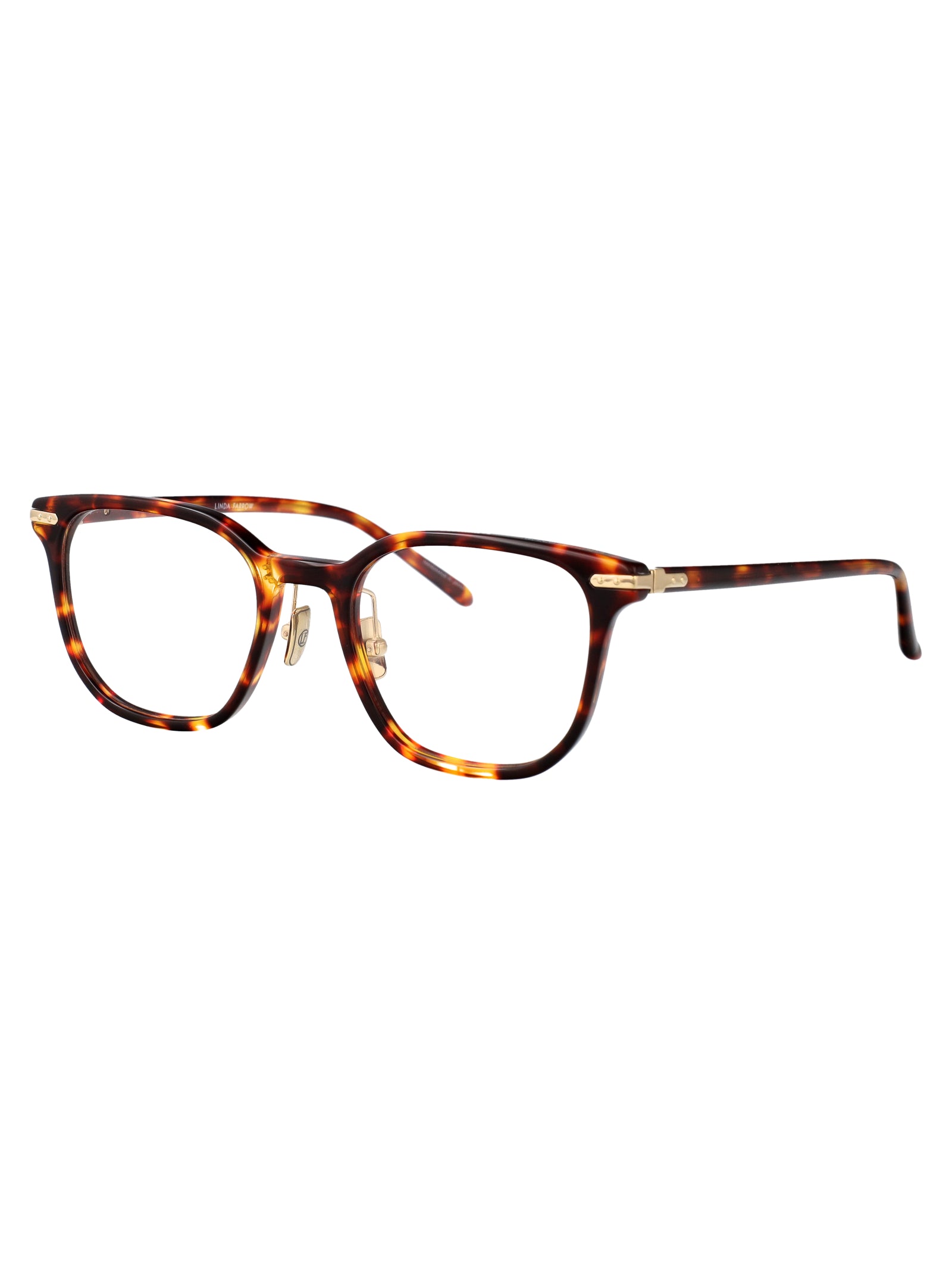 LINDA FARROW Acetate Optical Glasses - Unisex Fashion Accessory