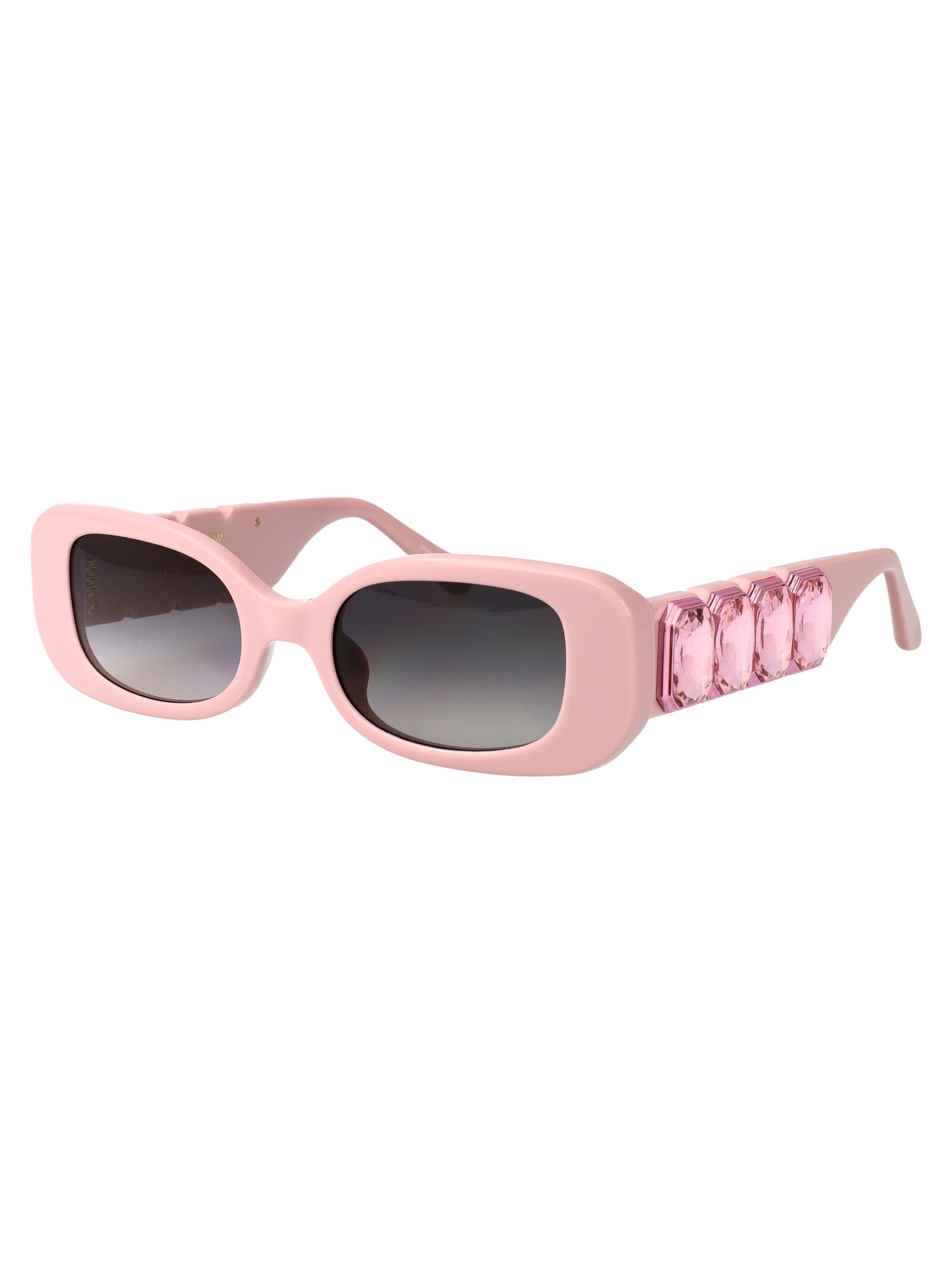 LINDA FARROW Chic Acetate Sunglasses for Women