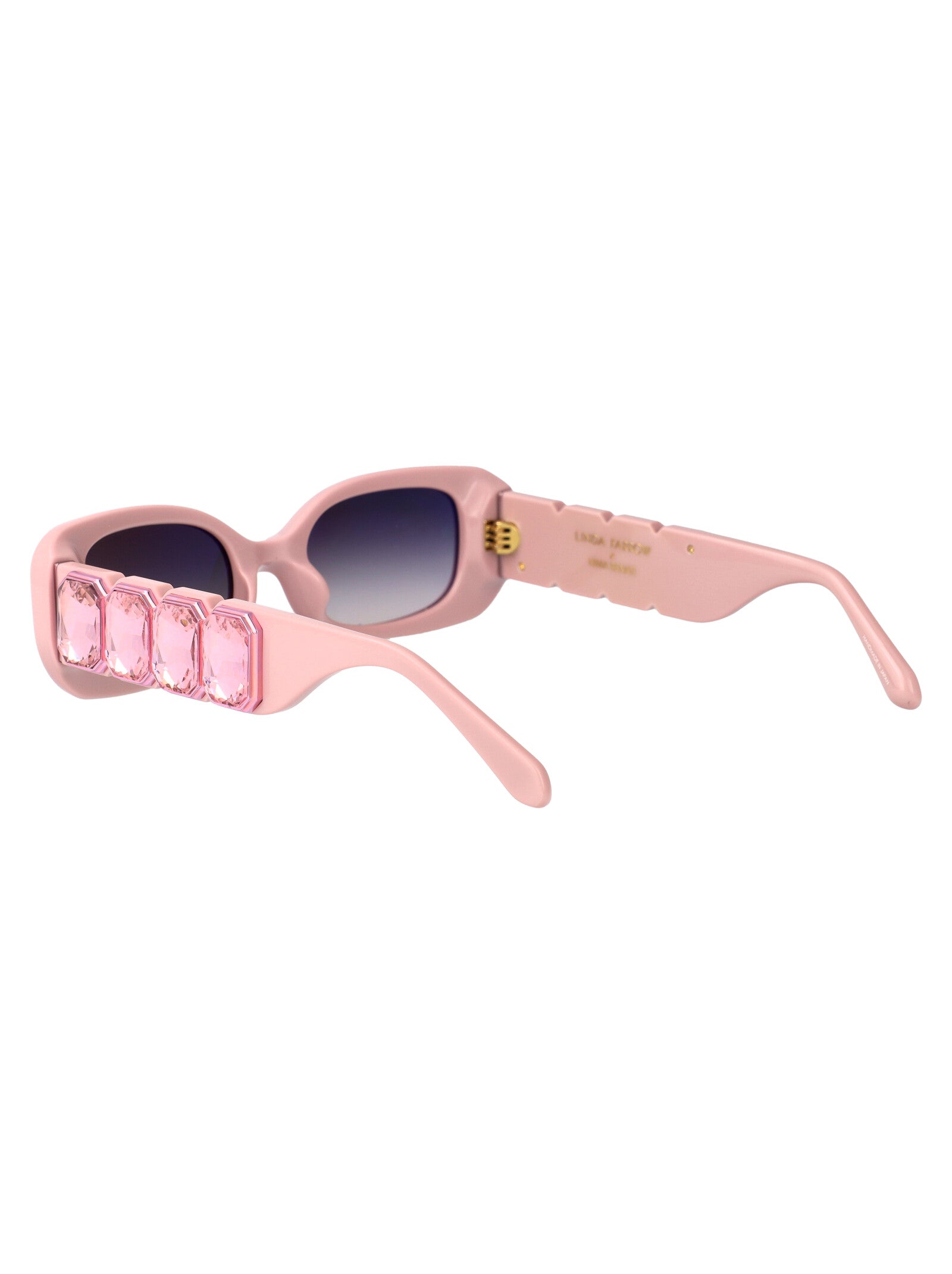 LINDA FARROW Chic Acetate Sunglasses for Women