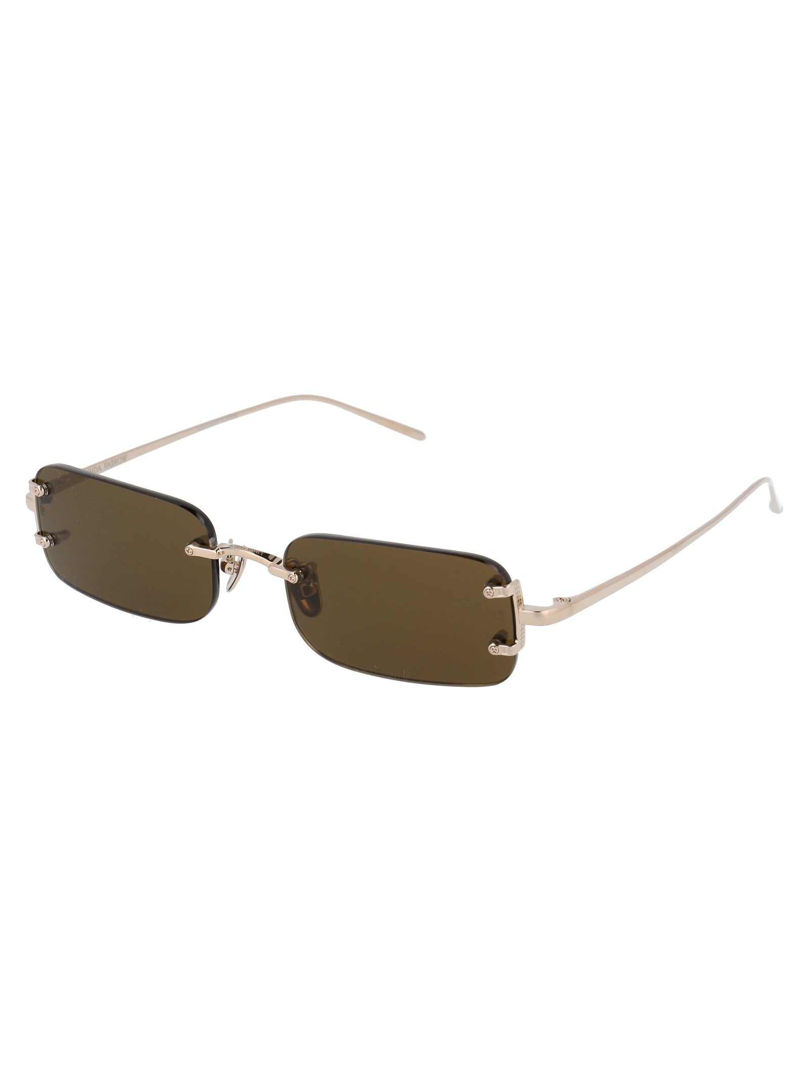 LINDA FARROW Titanium Women's Sunglasses - SS25 Collection