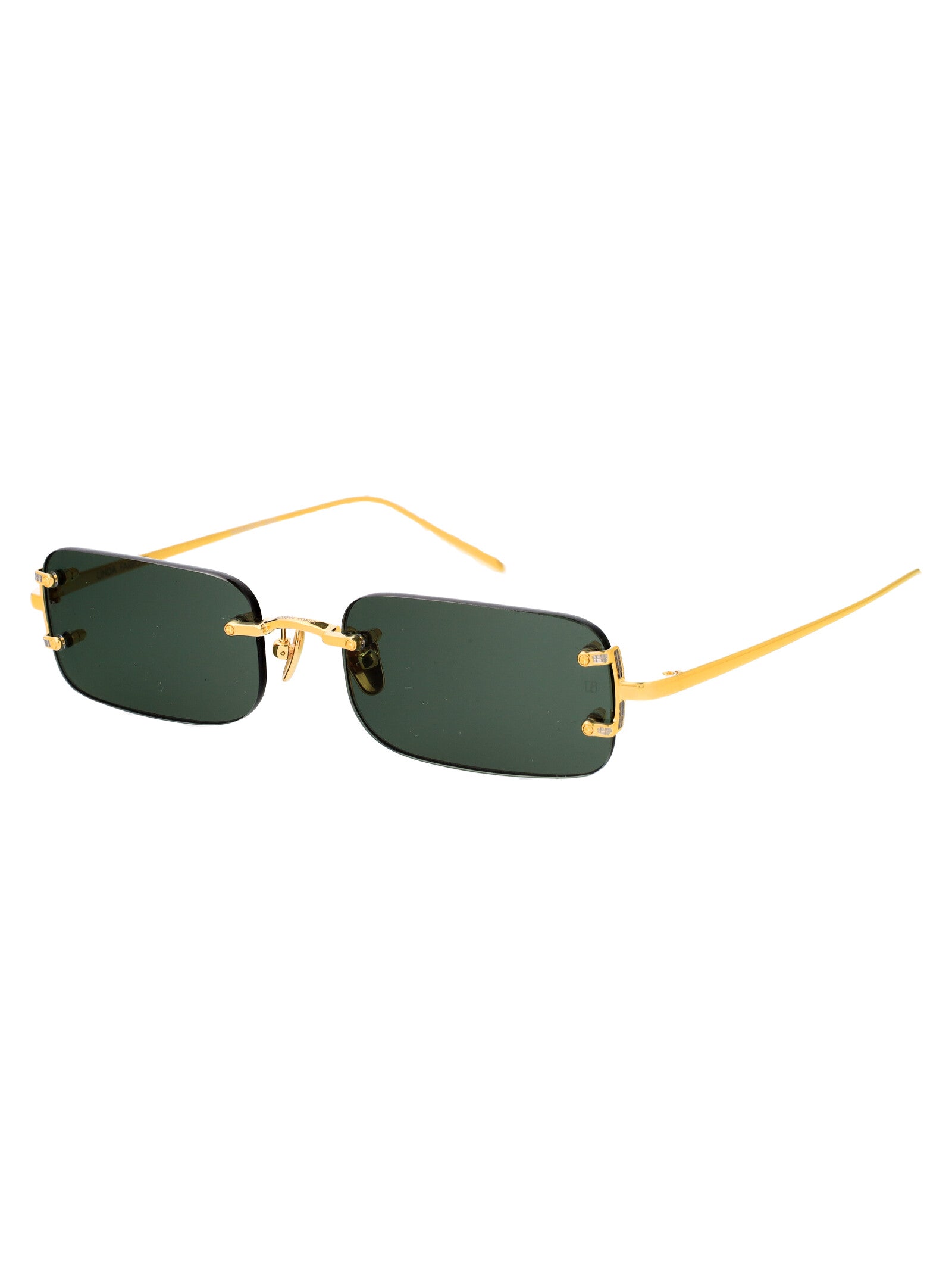 LINDA FARROW Titanium Sunglasses for Women - SS25