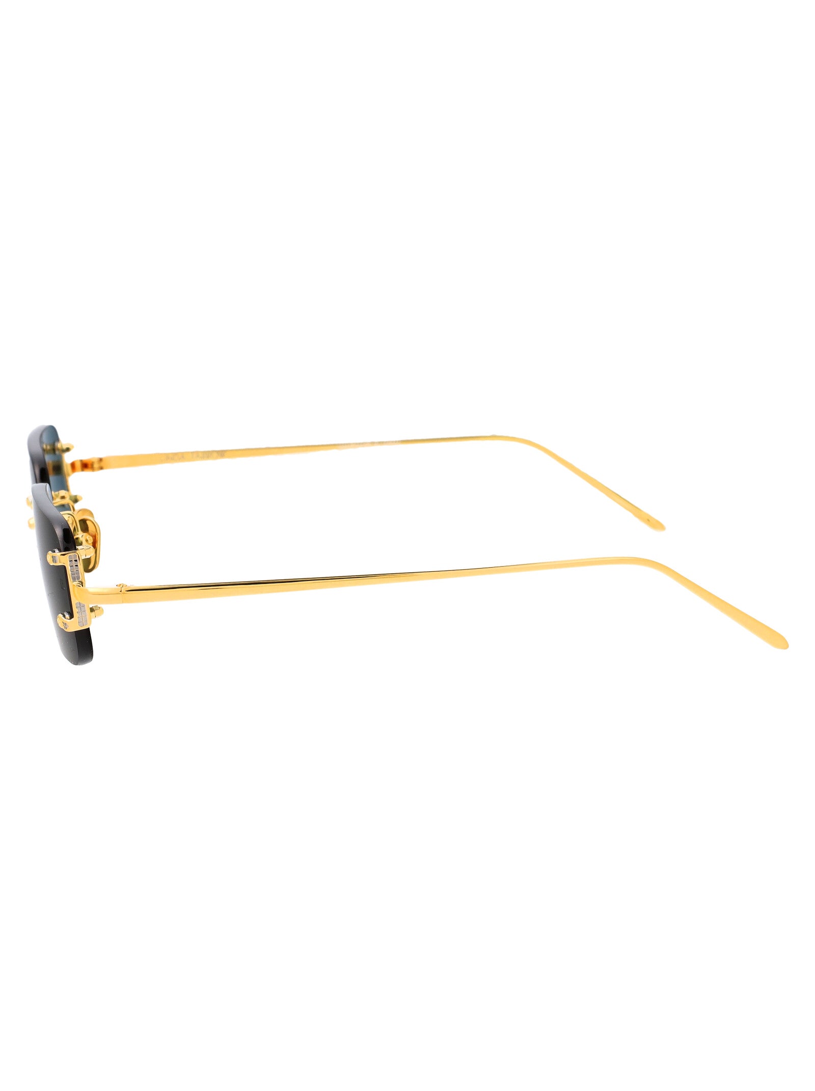 LINDA FARROW Titanium Sunglasses for Women - SS25