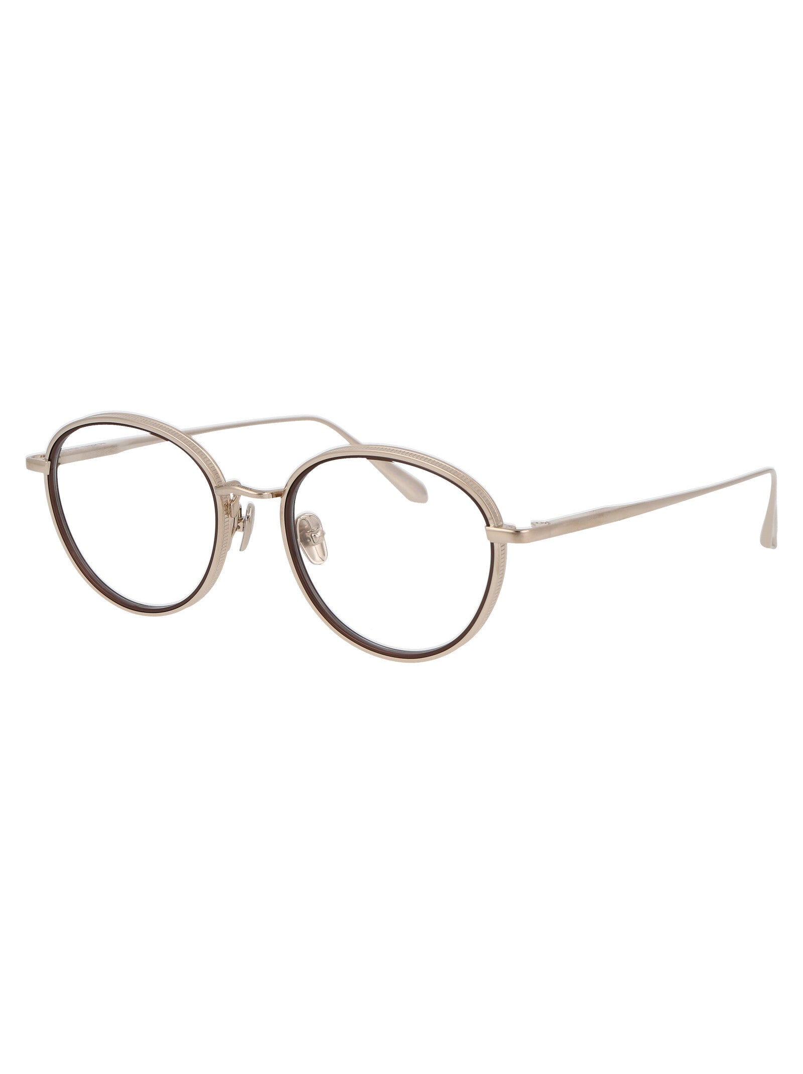 LINDA FARROW Chic Optical Titanium Glasses for Women