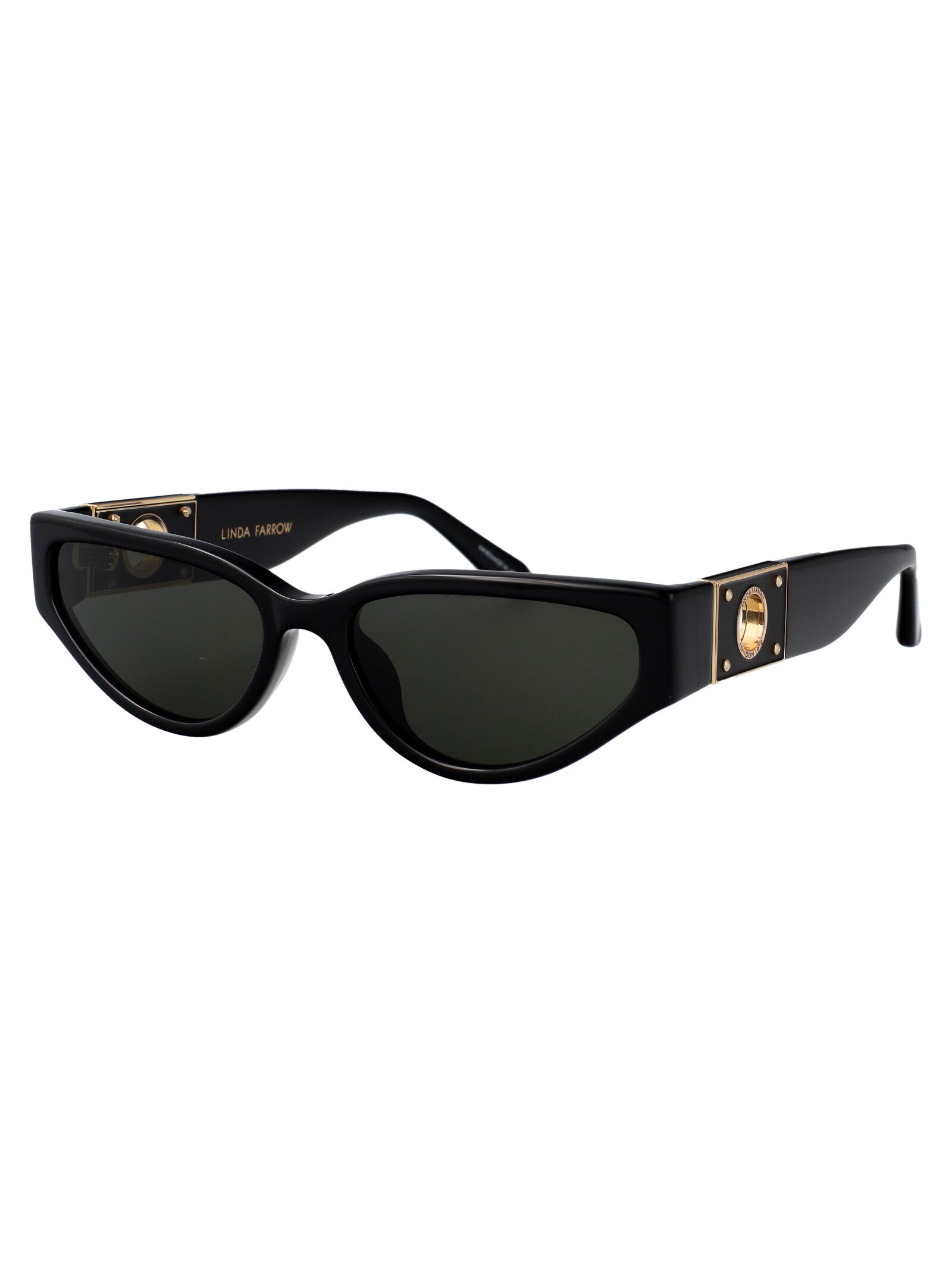 LINDA FARROW Chic Acetate Sunglasses for Women - SS25 Collection