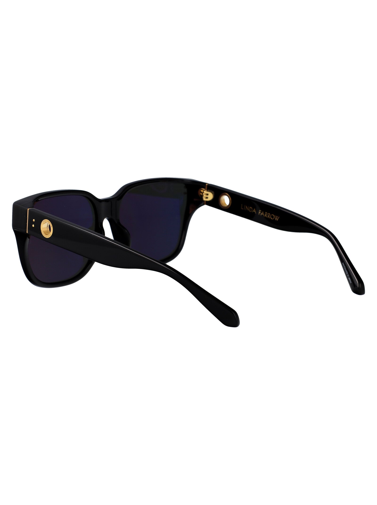 LINDA FARROW Stylish Acetate Sunglasses for Women