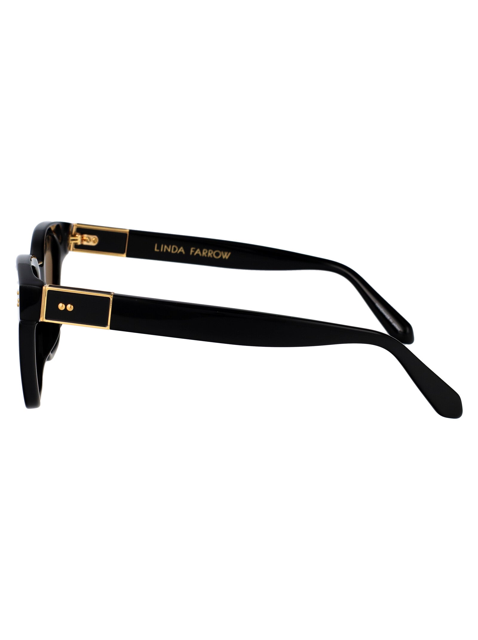 LINDA FARROW Chic Acetate Sunglasses for Women - SS25 Collection