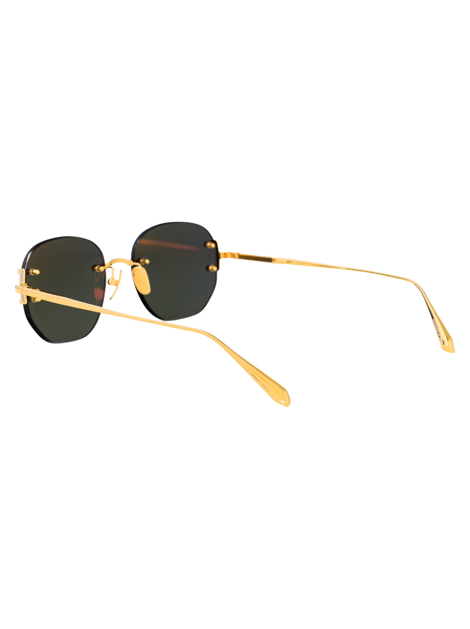 LINDA FARROW Titanium Sunglasses for Women - SS25 Season