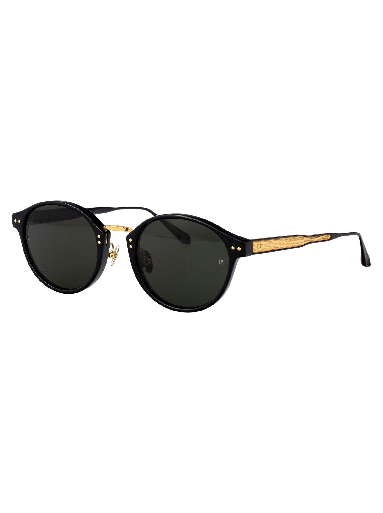 LINDA FARROW Stylish Acetate Sunglasses for All Seasons