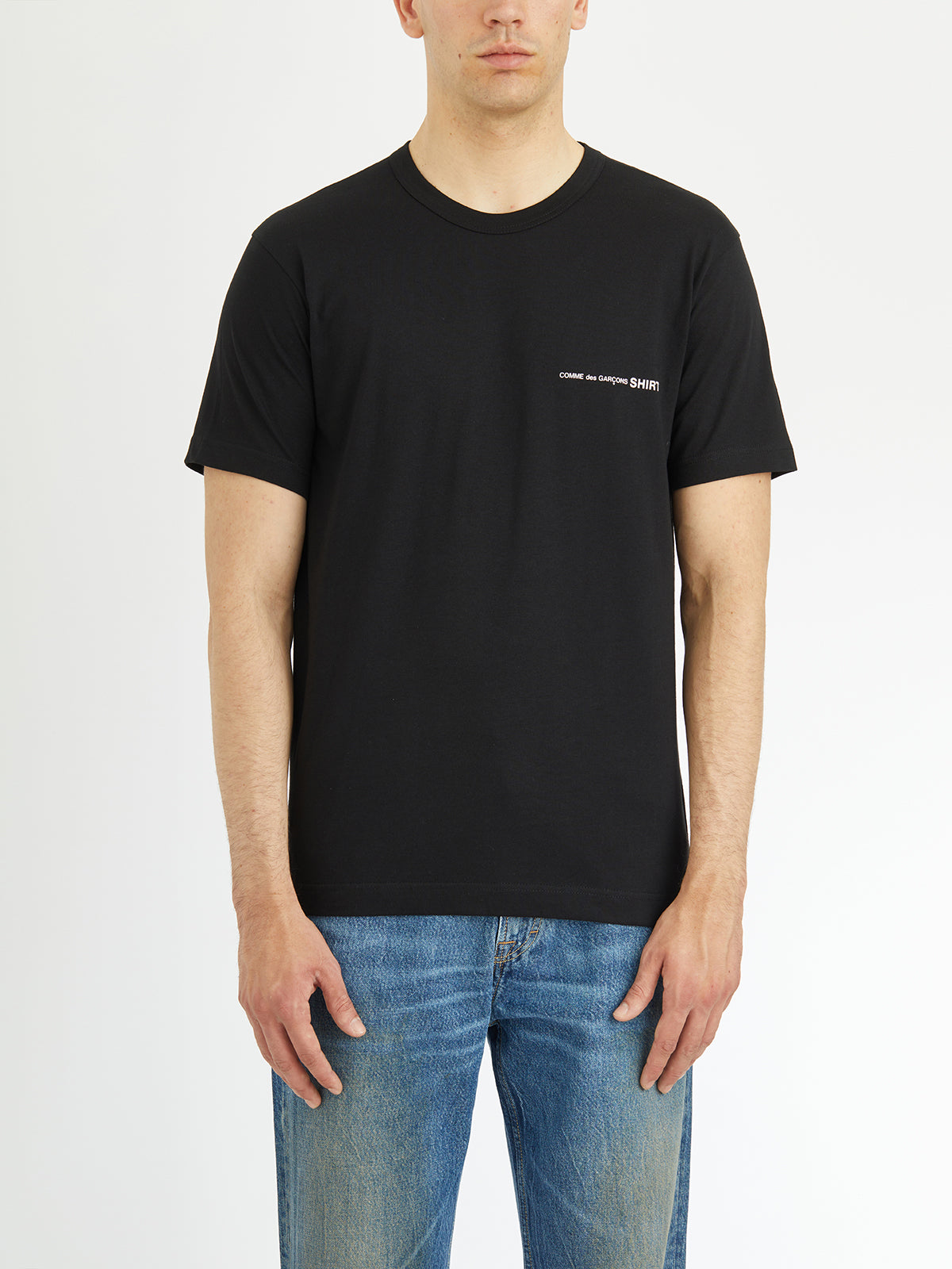 COMME DES GARÇONS SHIRT Logo T-Shirt in Cotton - Size M