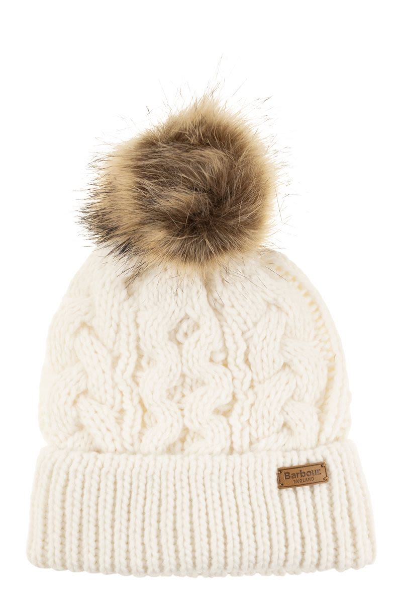 BARBOUR Warm Winter Hat and Scarf Set