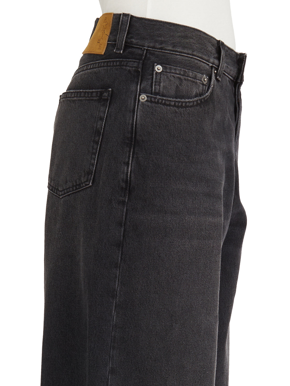 HAIKURE Mid Rise Straight Leg Denim Pants - Size 25