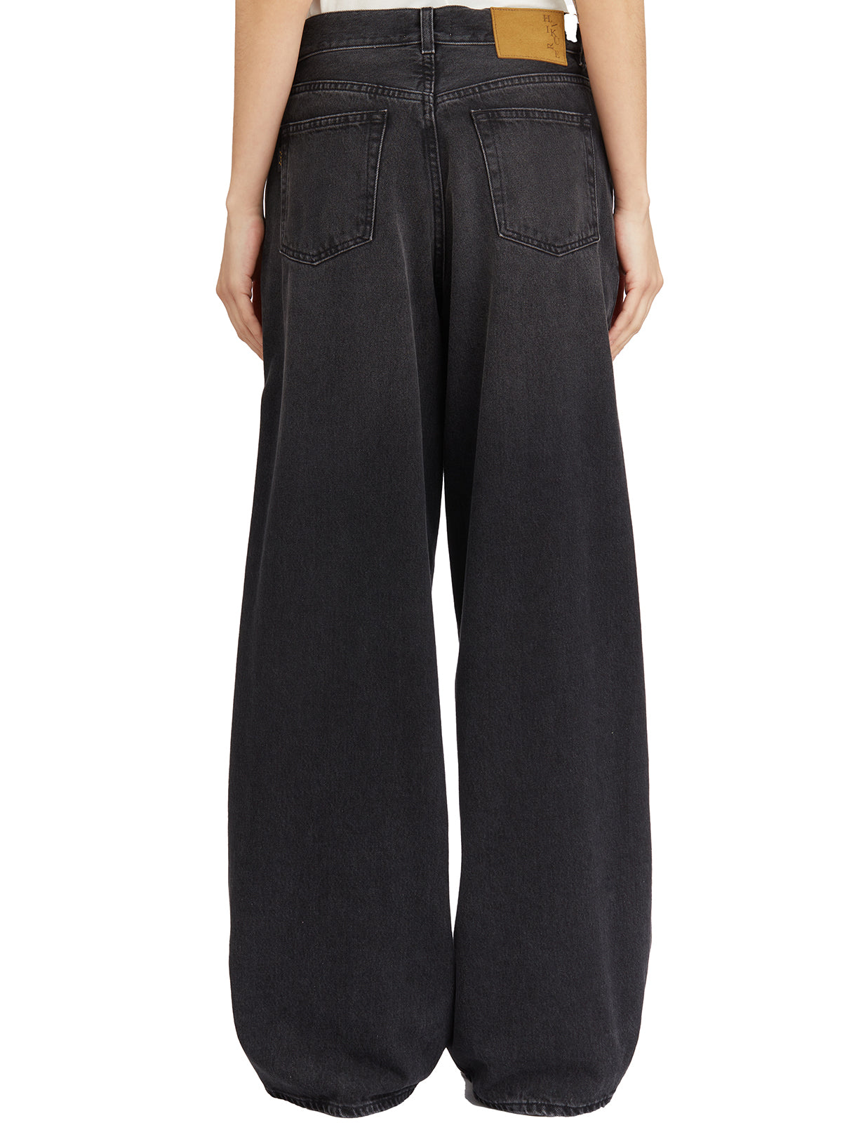 HAIKURE Mid Rise Straight Leg Denim Pants - Size 25