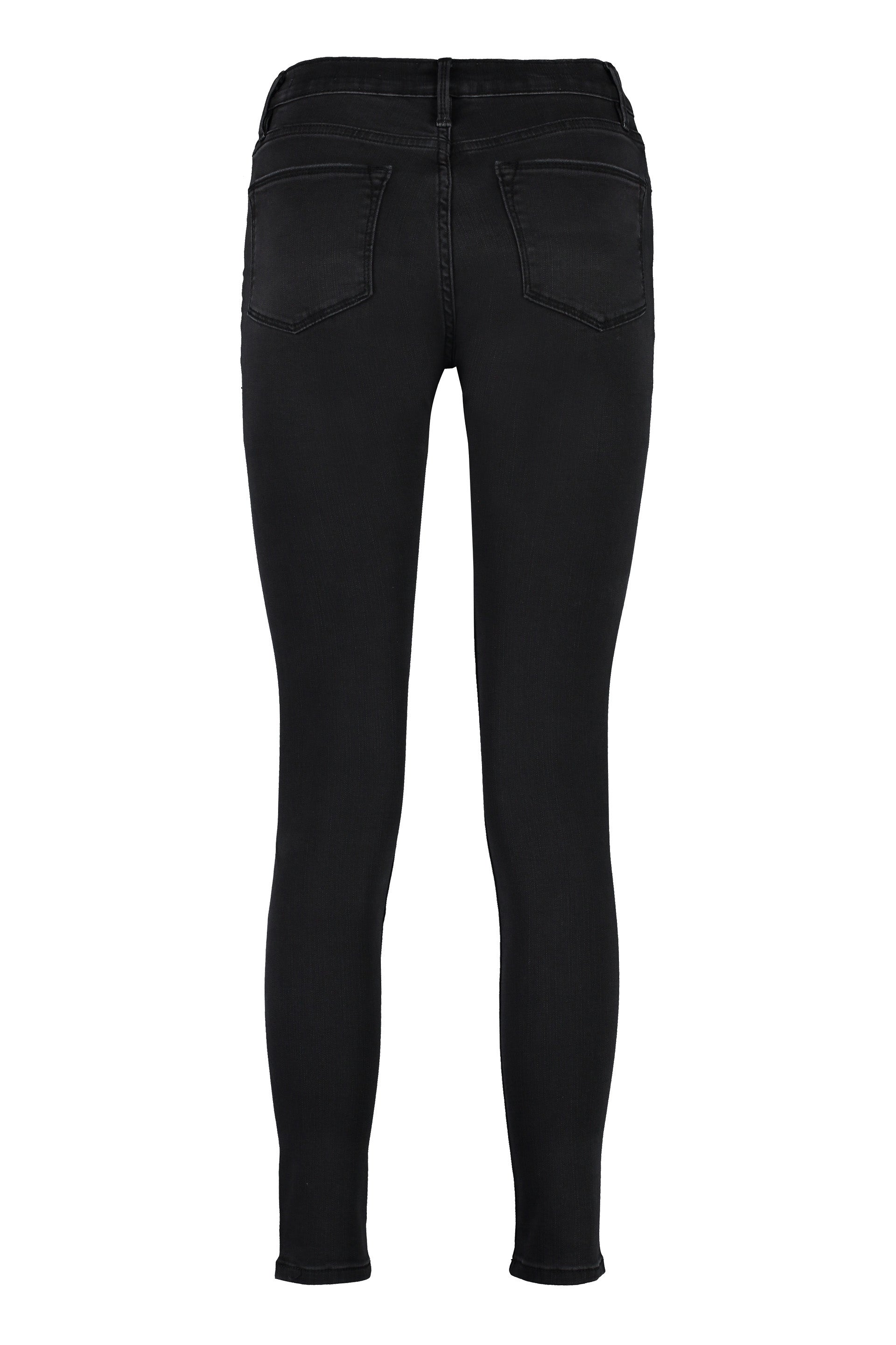 FRAME High-Rise Skinny Jeans