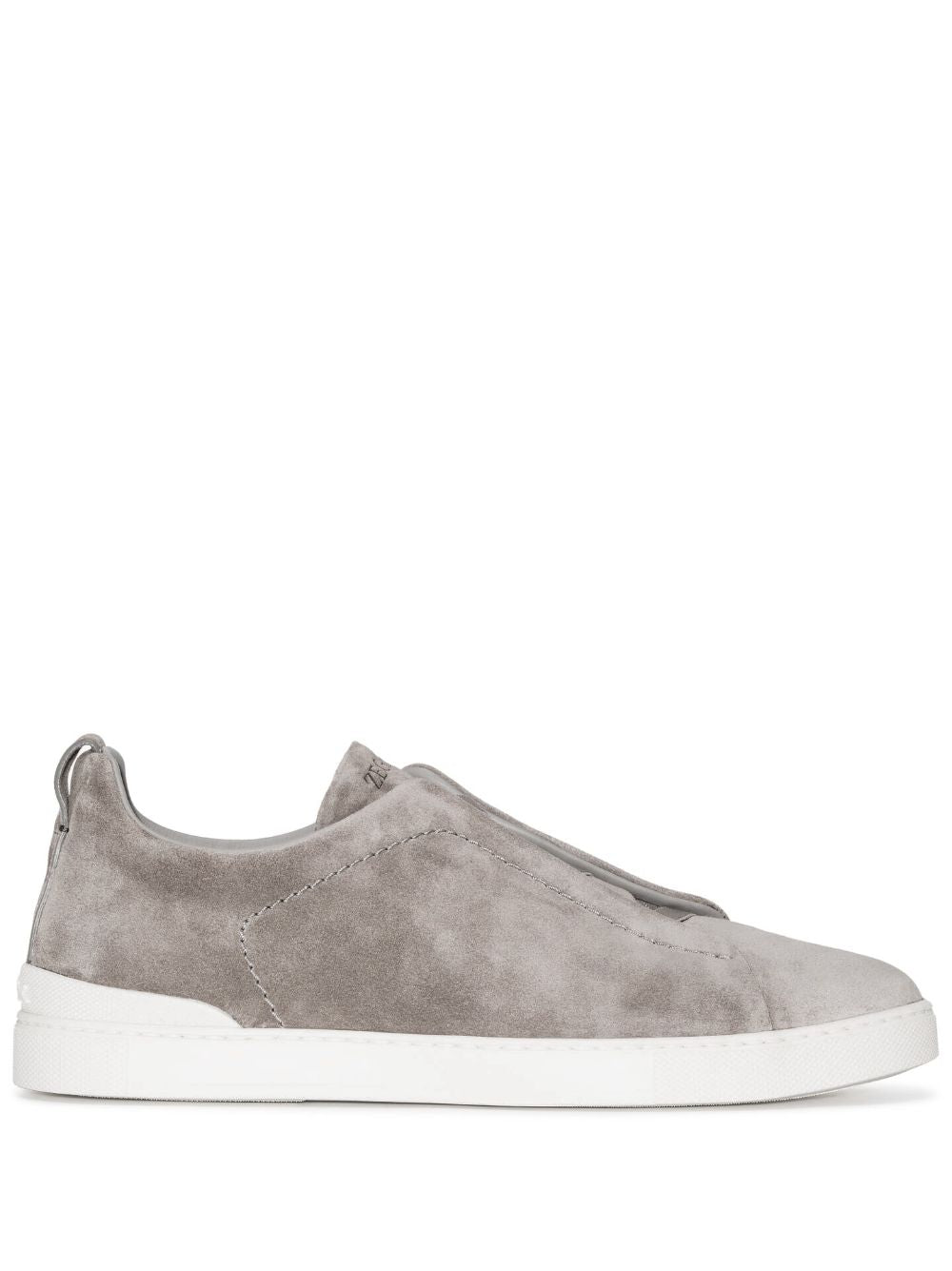 ZEGNA Triple Stitch Suede Sneakers for Men