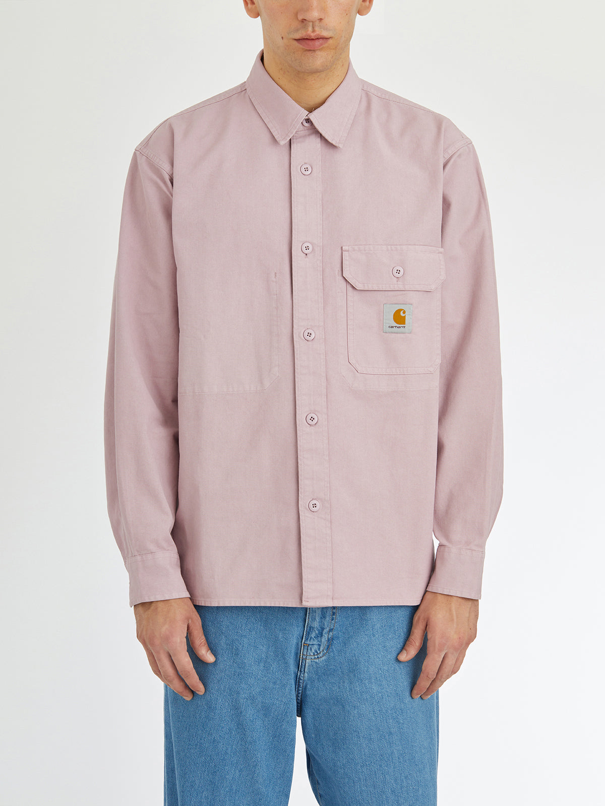 CARHARTT WIP Men's Reno Cotton Drill Shirt - Size M