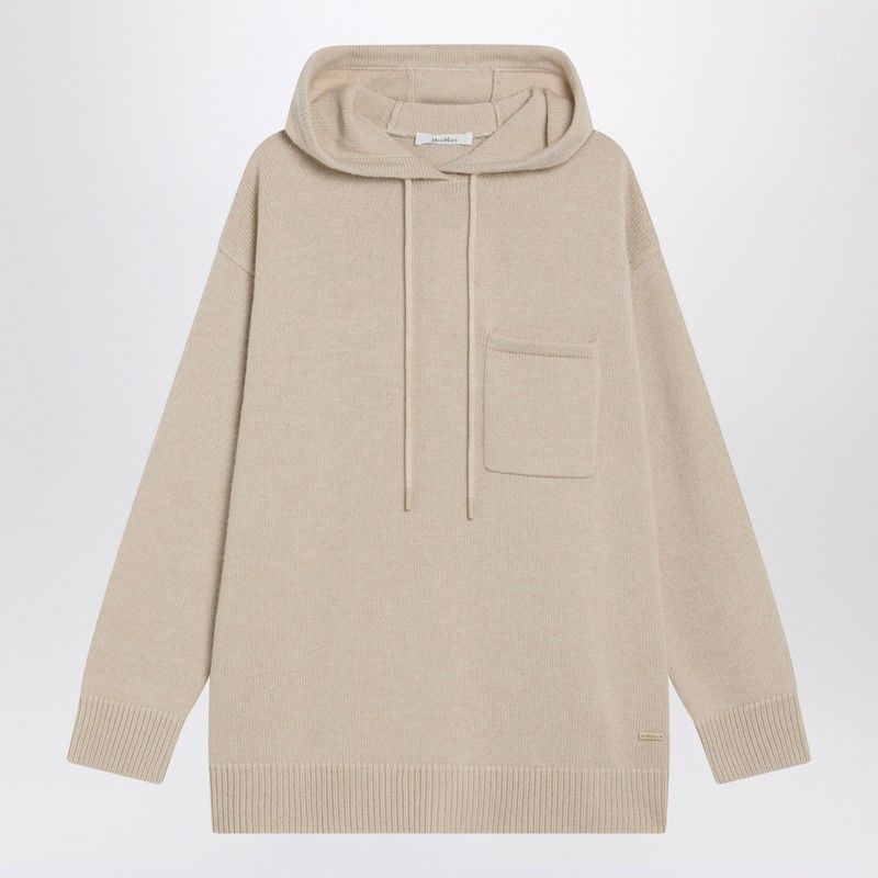 MAX MARA Wool and Cashmere Knit Hoodie