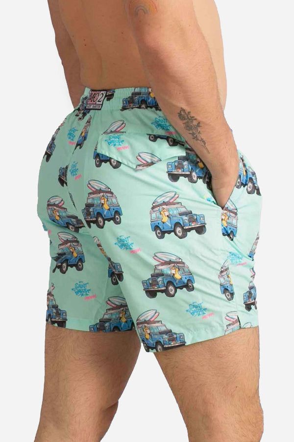 MC2 SAINT BARTH Men's Mini Lightning Beachwear