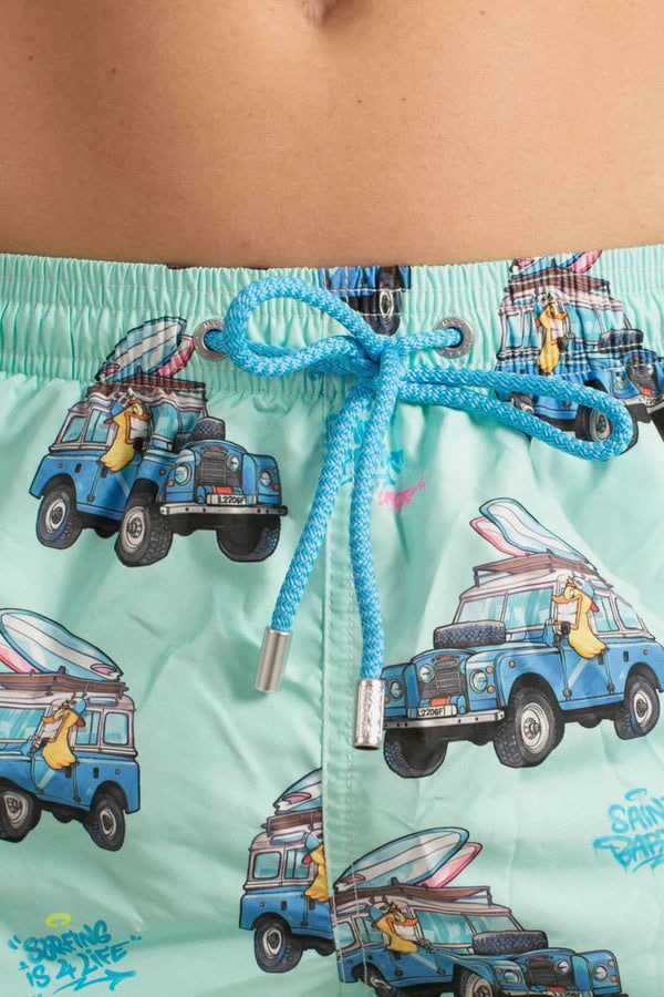 MC2 SAINT BARTH Men's Mini Lightning Beachwear