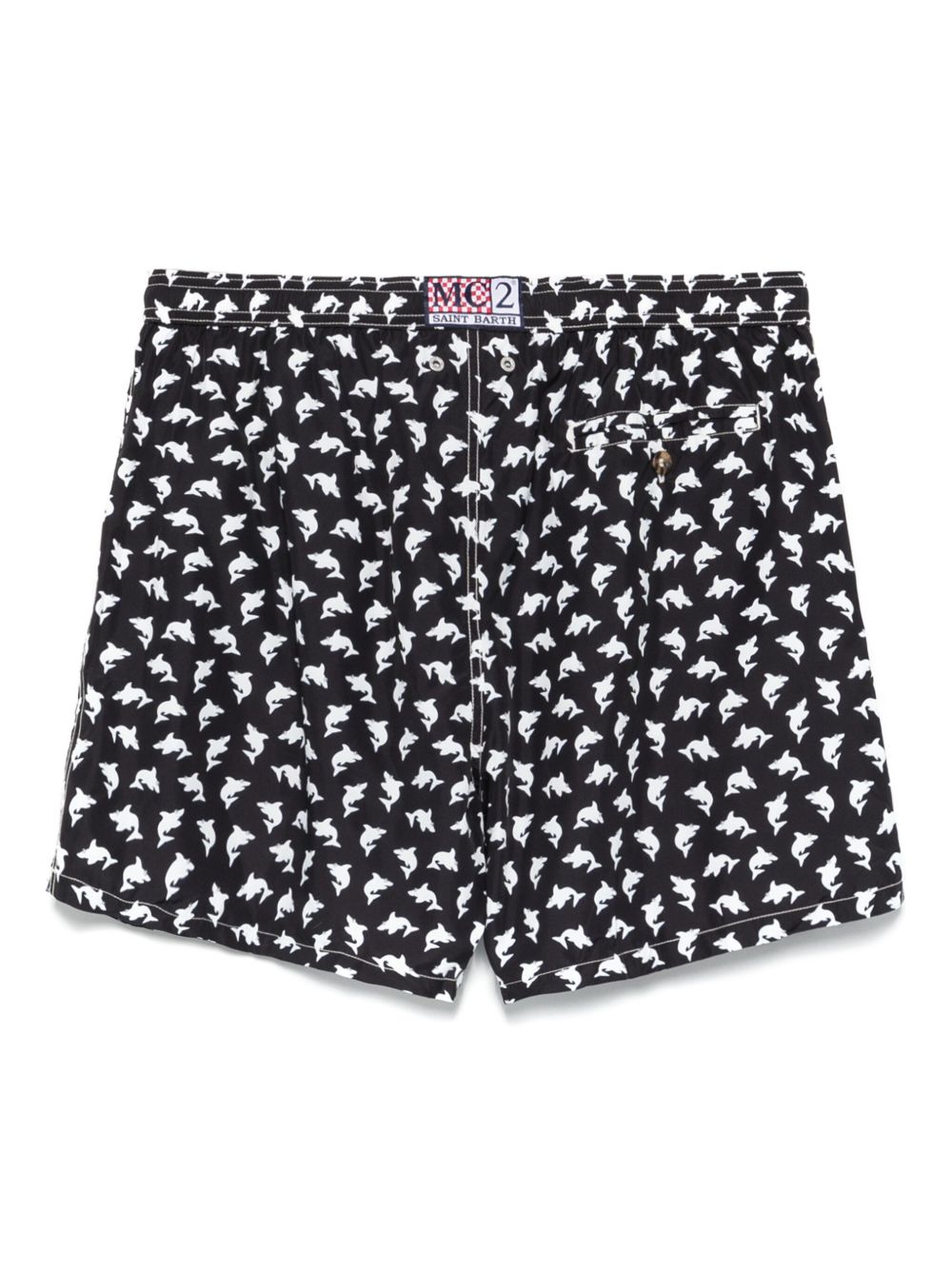 MC2 SAINT BARTH Mini Bad Shark Swim Shorts