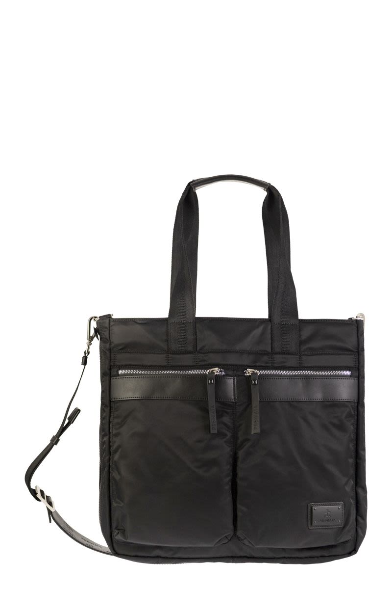 PREMIATA Premium Unisex Shoulder Strap Bag - Dimensions: W 38 x H 36 x D 6.5 cm