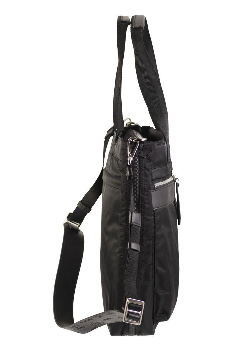 PREMIATA Premium Unisex Shoulder Strap Bag - Dimensions: W 38 x H 36 x D 6.5 cm