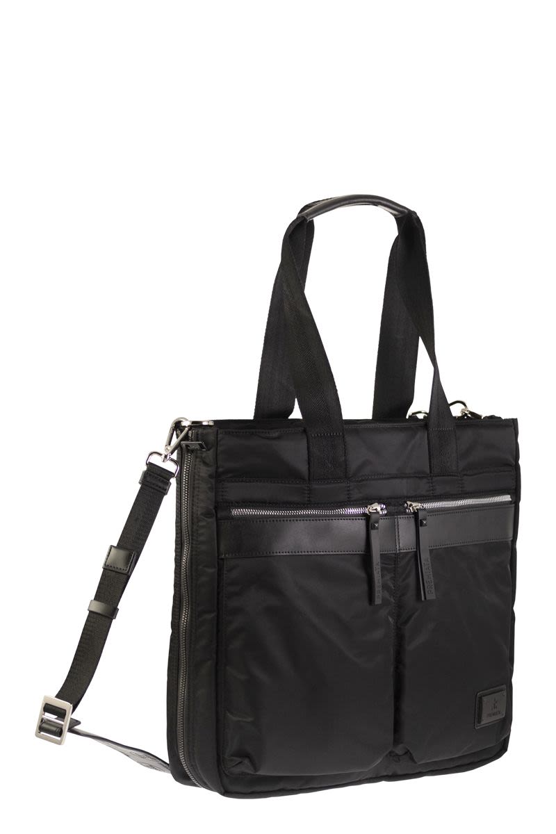 PREMIATA Premium Unisex Shoulder Strap Bag - Dimensions: W 38 x H 36 x D 6.5 cm