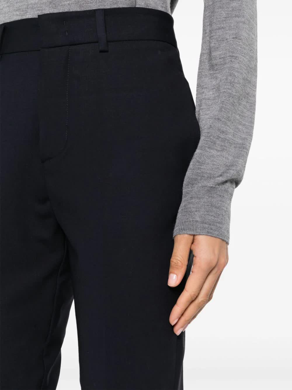 PAROSH Women's Wool Trousers for SS24 - Stylish & Comfortable