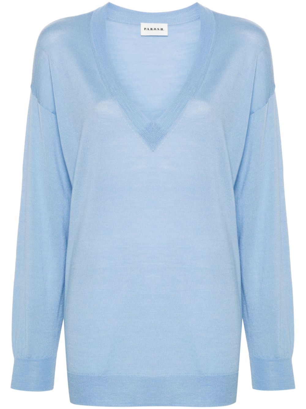 PAROSH Stylish Wool Sweater for Women - SS24 Collection