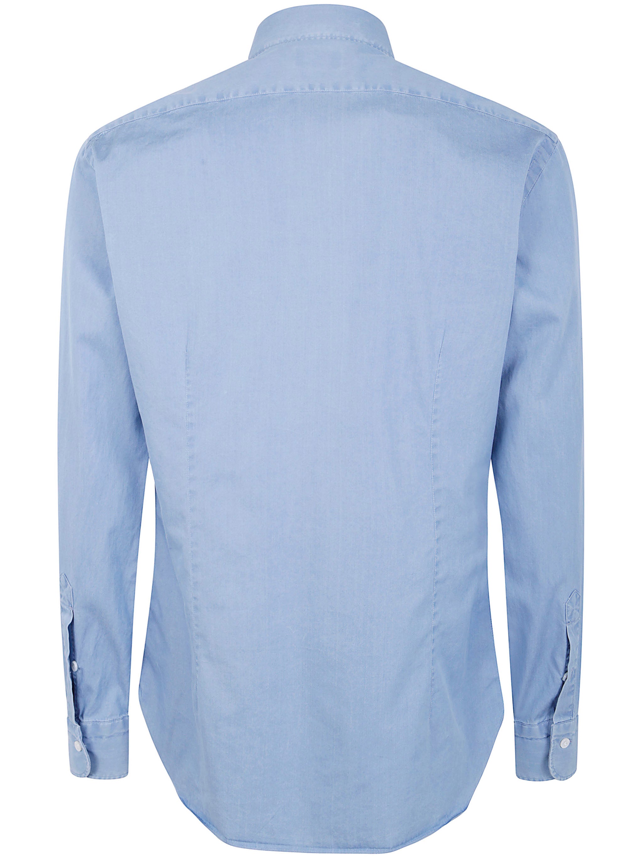 BARBA Napoli Light Denim Shirt for Men - FW25