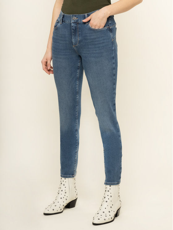 LIUJO JEANS Women’s Skinny Fit Conical Leg Jeans