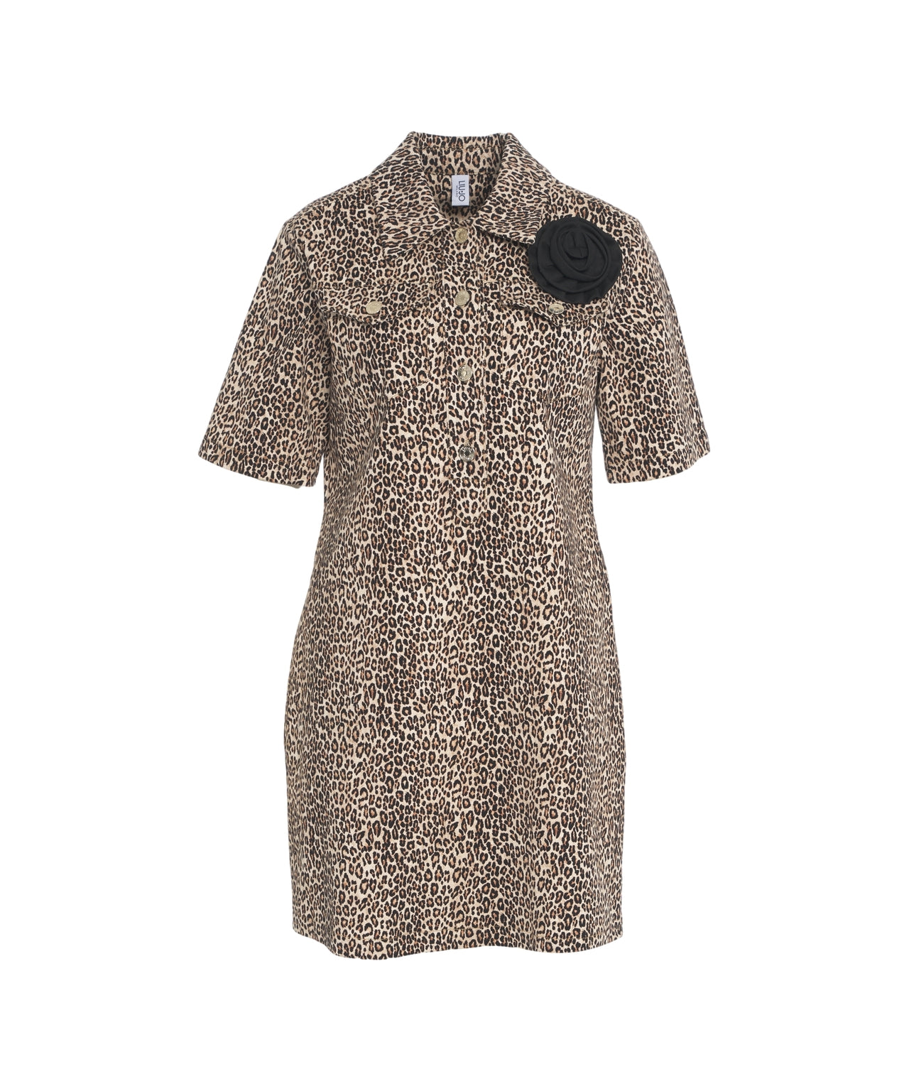 LIU JO Animal Print Dress with Modern Cut for Women