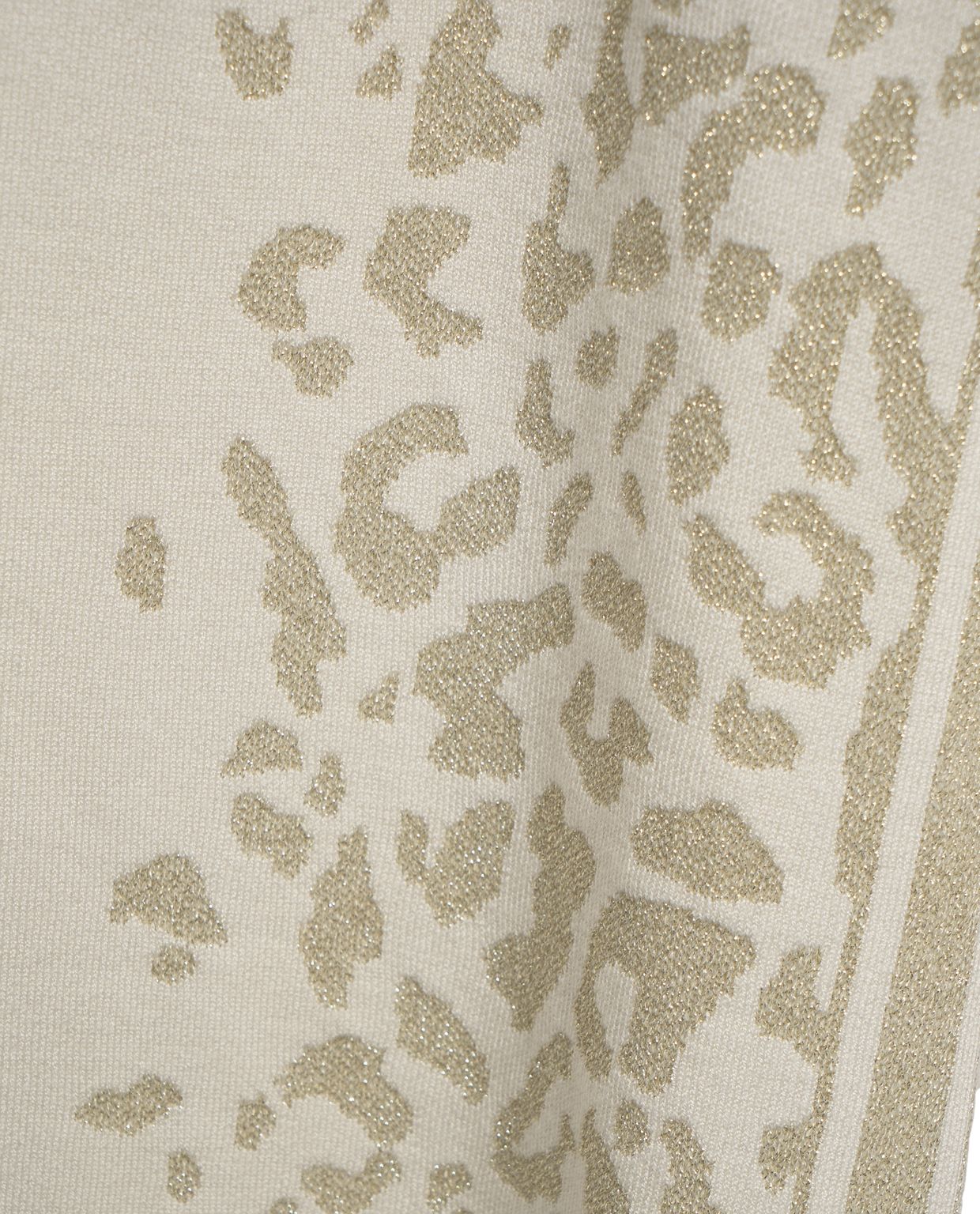 LIU JO Elegant Midi Dress with Animal Print