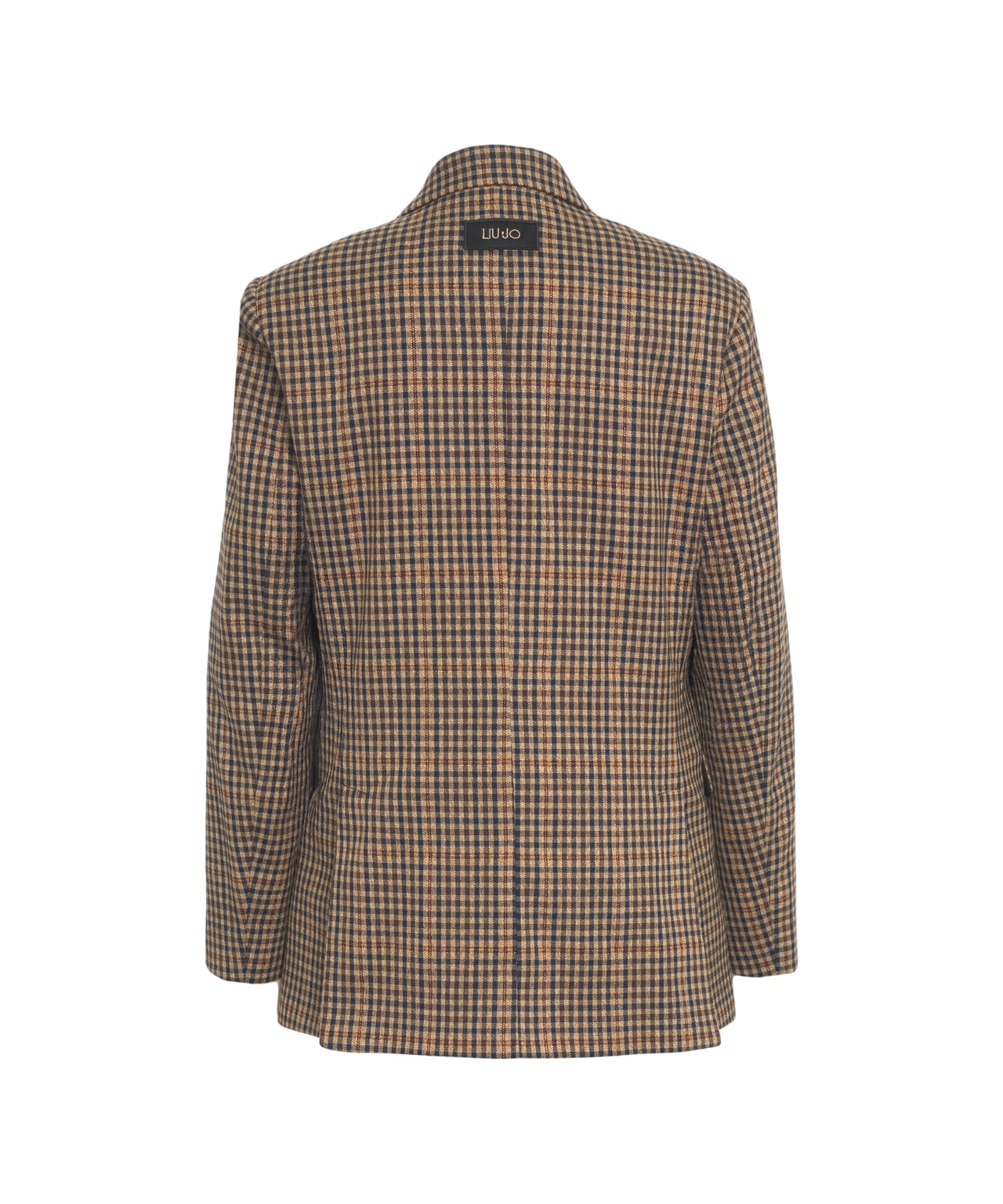 LIU JO Checkered Design Blazer for Women