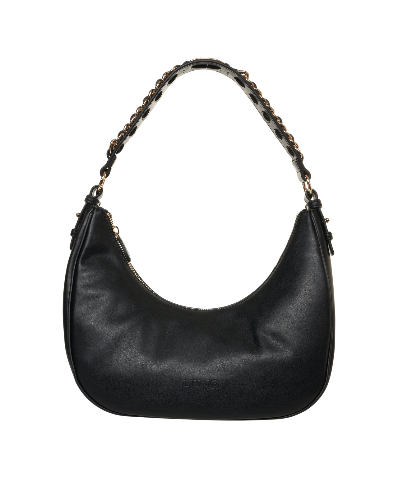 LIU JO Chic Crescent Handbag with Chain Detail - 25 x 10 x 14 cm