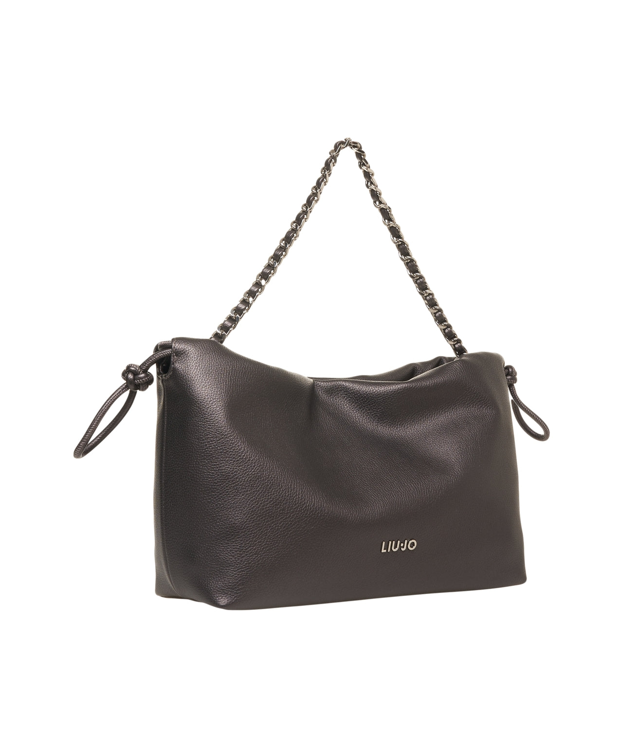 LIU JO Chic Shoulder Handbag with Decorative Chain Detail