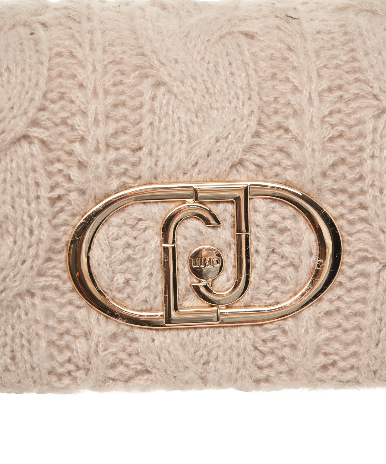 LIU JO Chic Braided Mini Crossbody Handbag