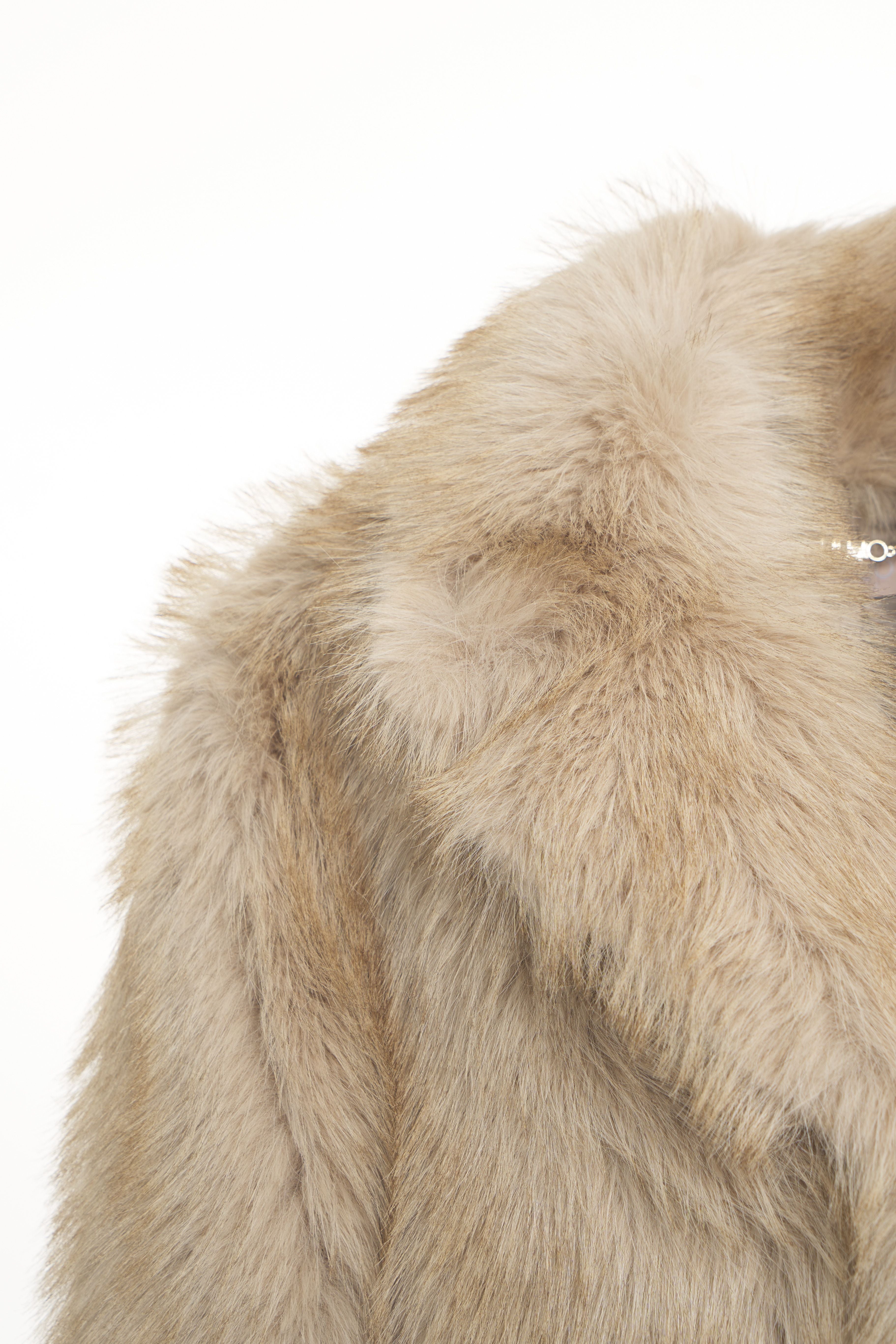 LIU JO Luxurious Faux Fur Jacket