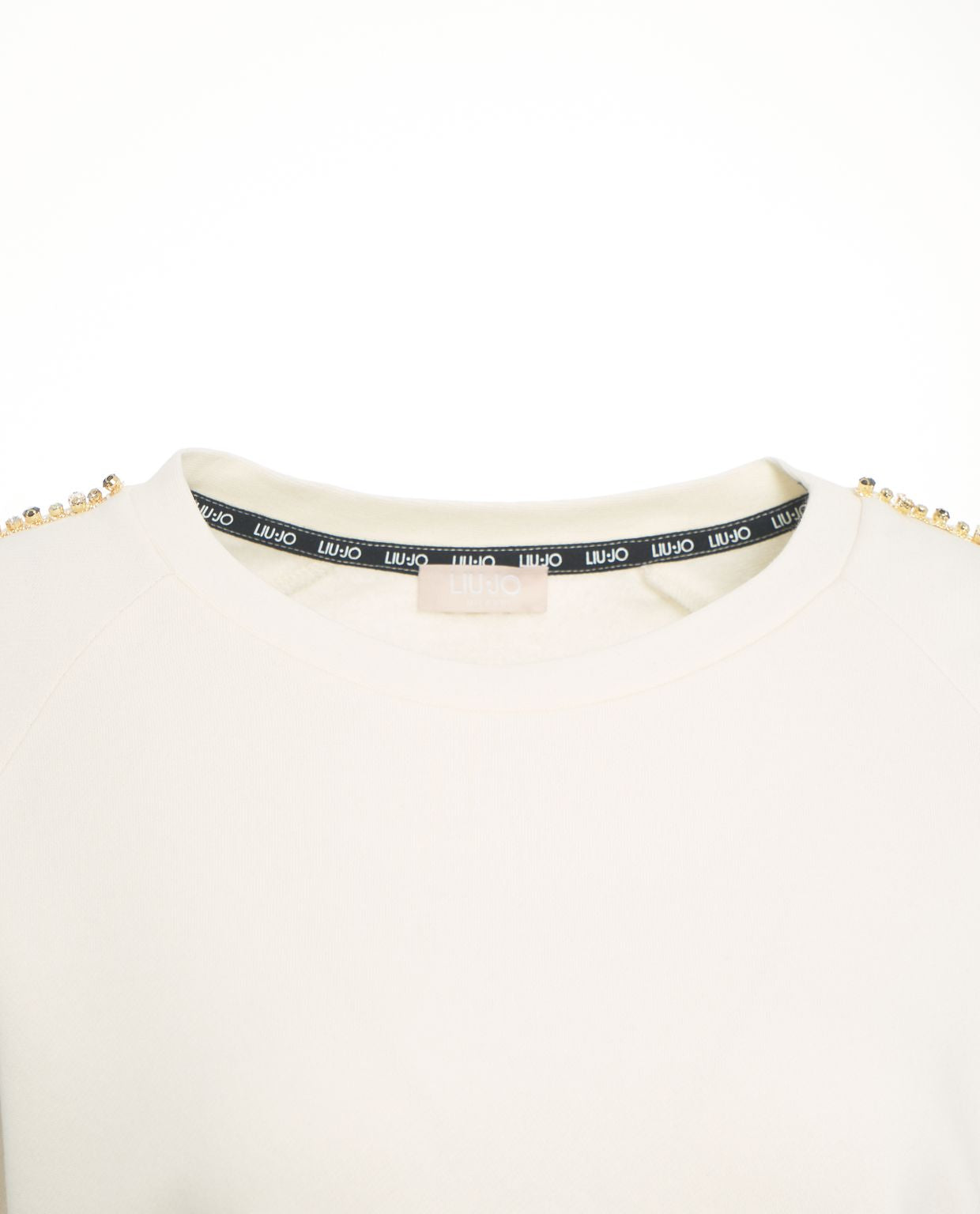 LIU JO Sequin Detail Women's Classic Sweatshirt