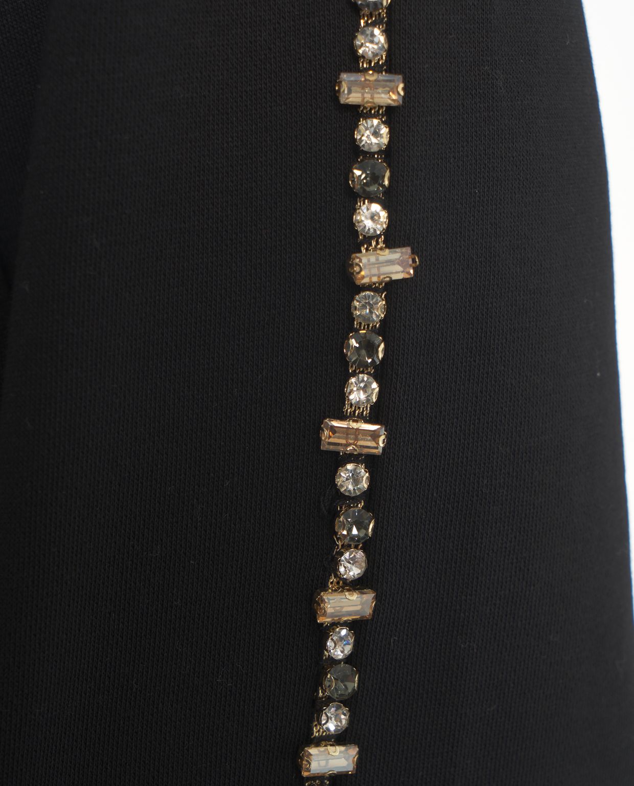 LIU JO Sequined Women's Sweatshirt with Classic Round Neckline